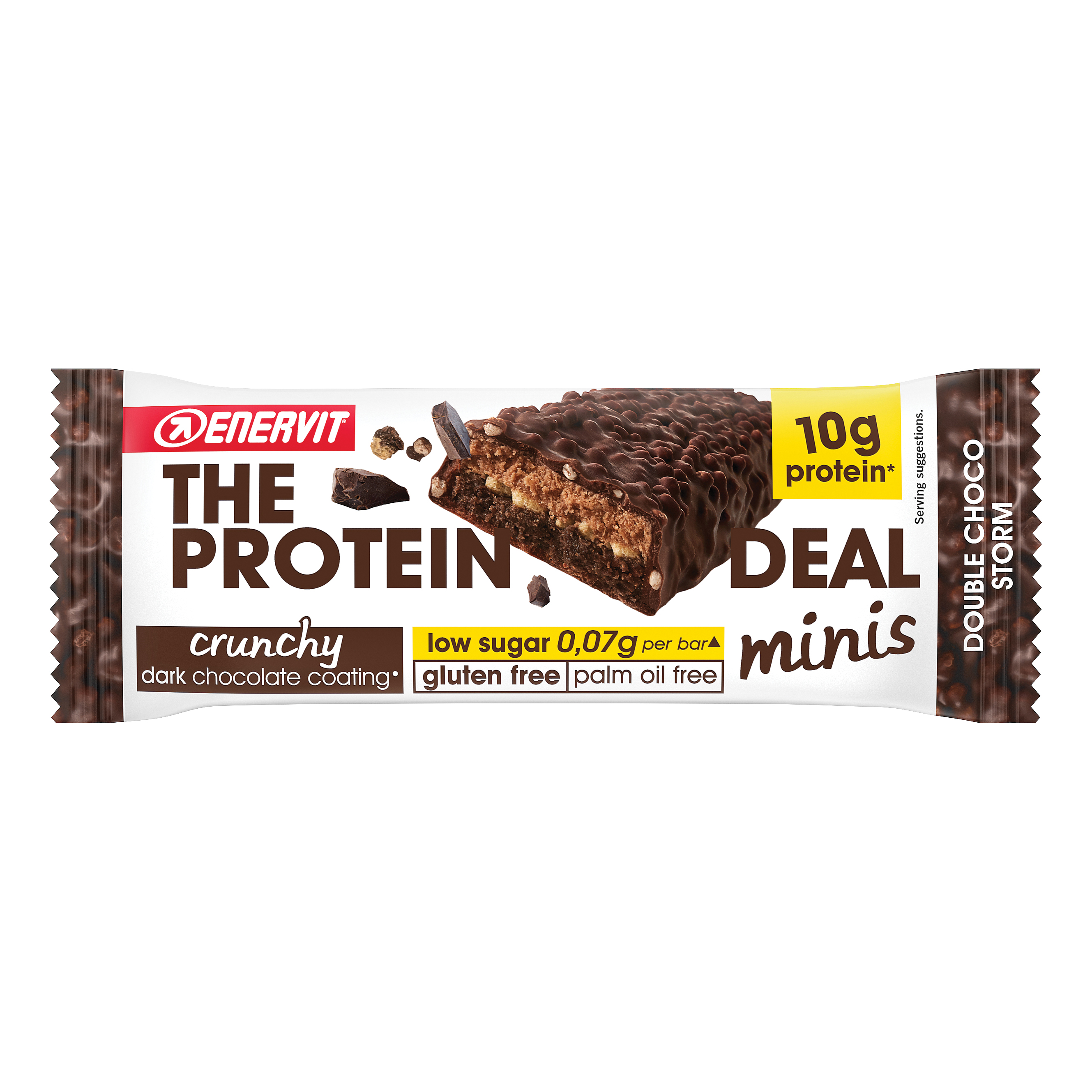 ENERVIT The Protein Deal - Barretta Double Choco Storm 33 G - Immagine 4