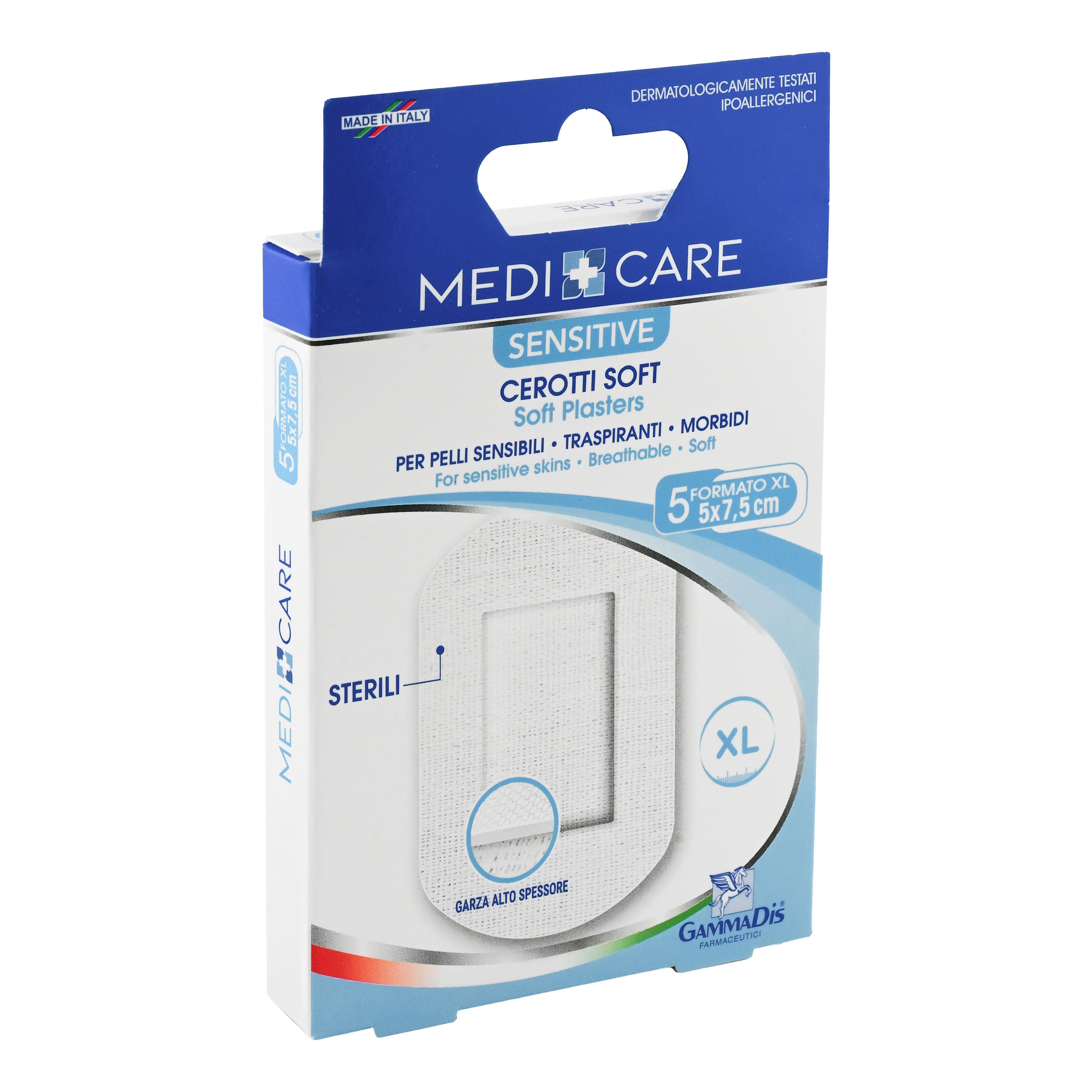 CEROTTI STERILI TNT 7,5X5 5PZ