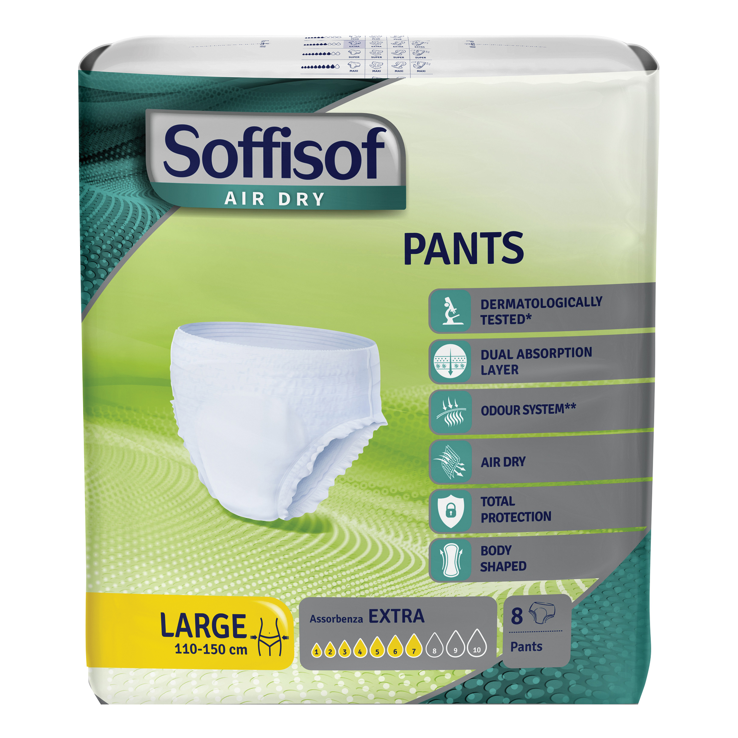 SOFFISOF Pants Extra*L 8pz - Immagine 5