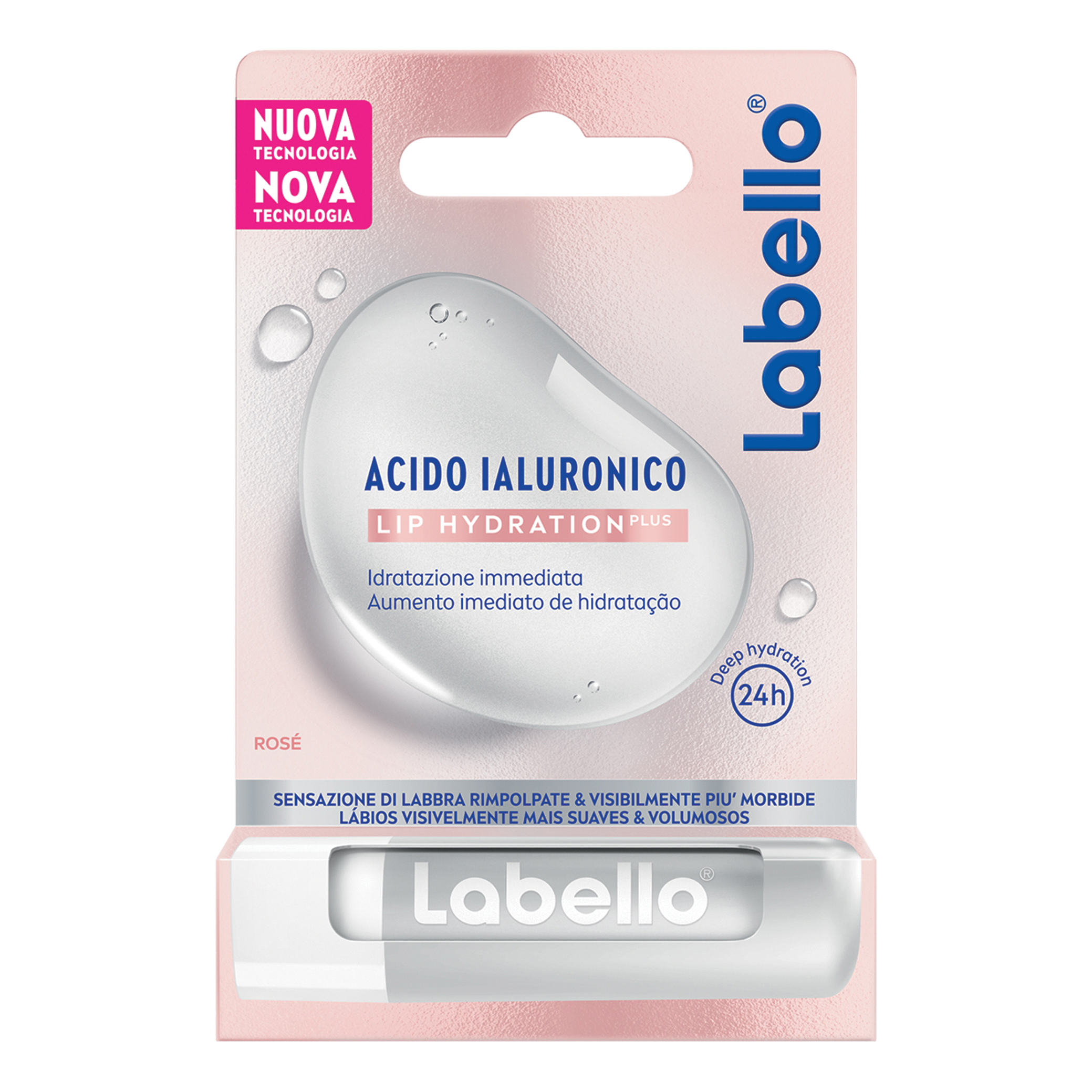 Beiersdorf Spa Labello Acido Ialuronico Rose 5,2M - Immagine 3
