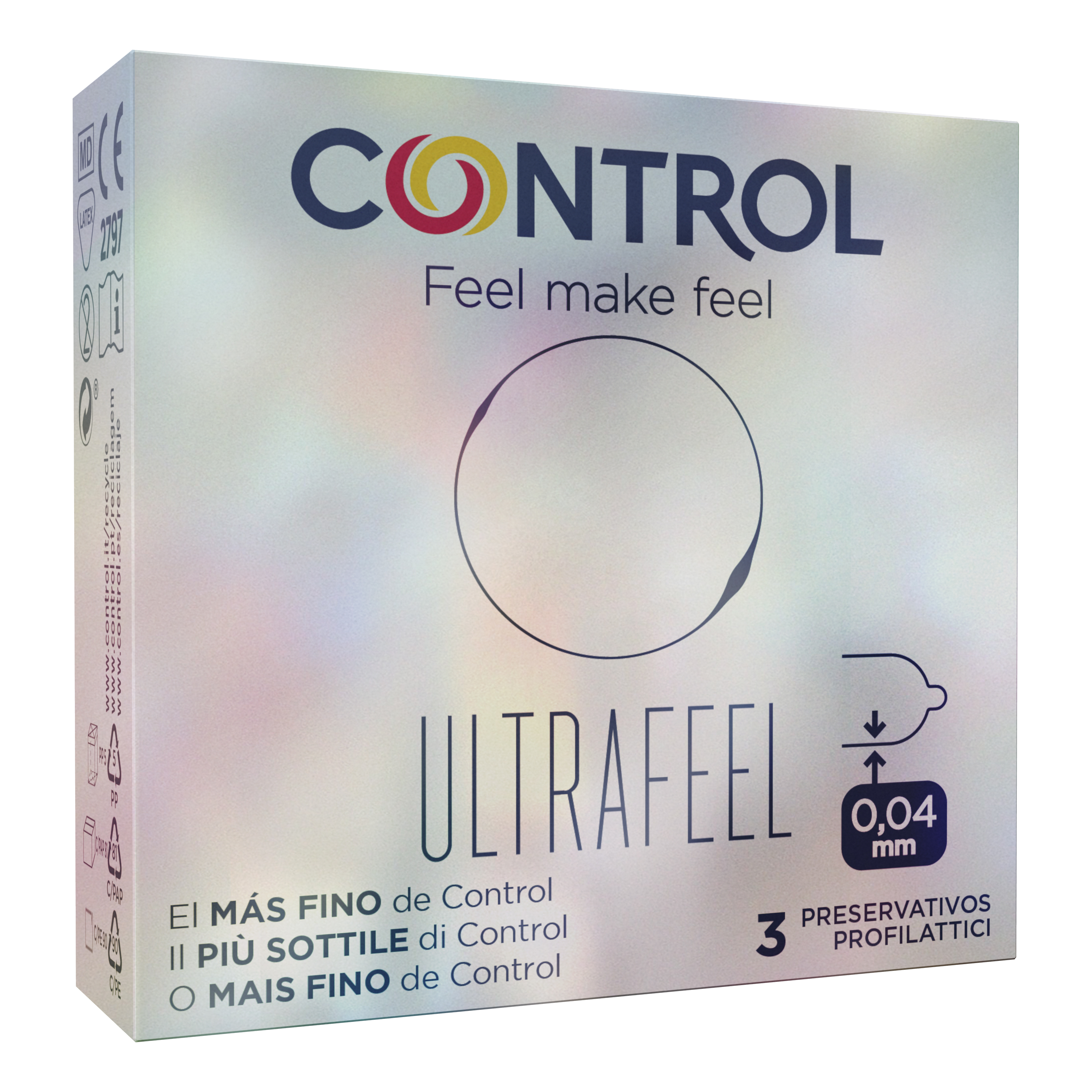 Artsana Control Finissimo Ultrafeel 3 Pezzi - Immagine 3