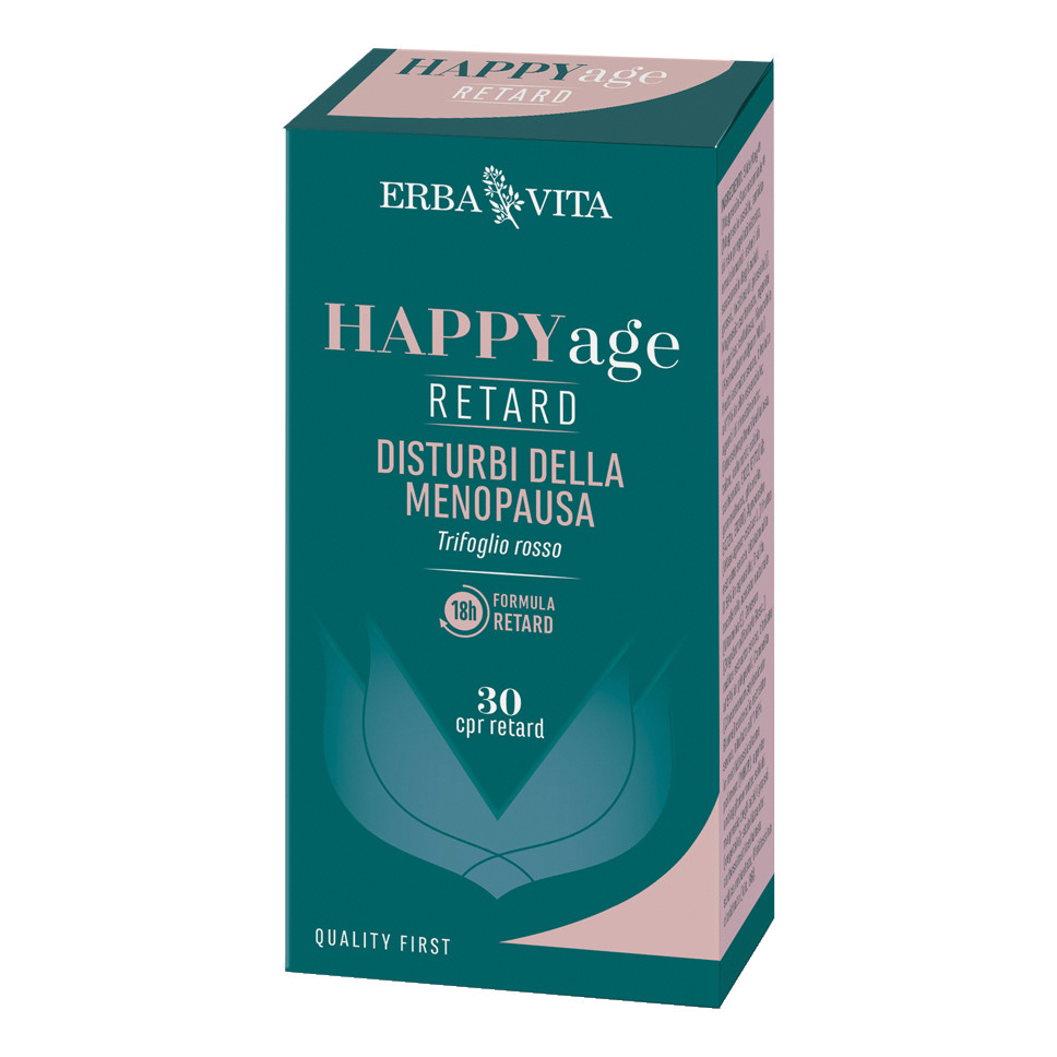 Erba Vita Happy Age Retard 30 Compresse - Immagine 4