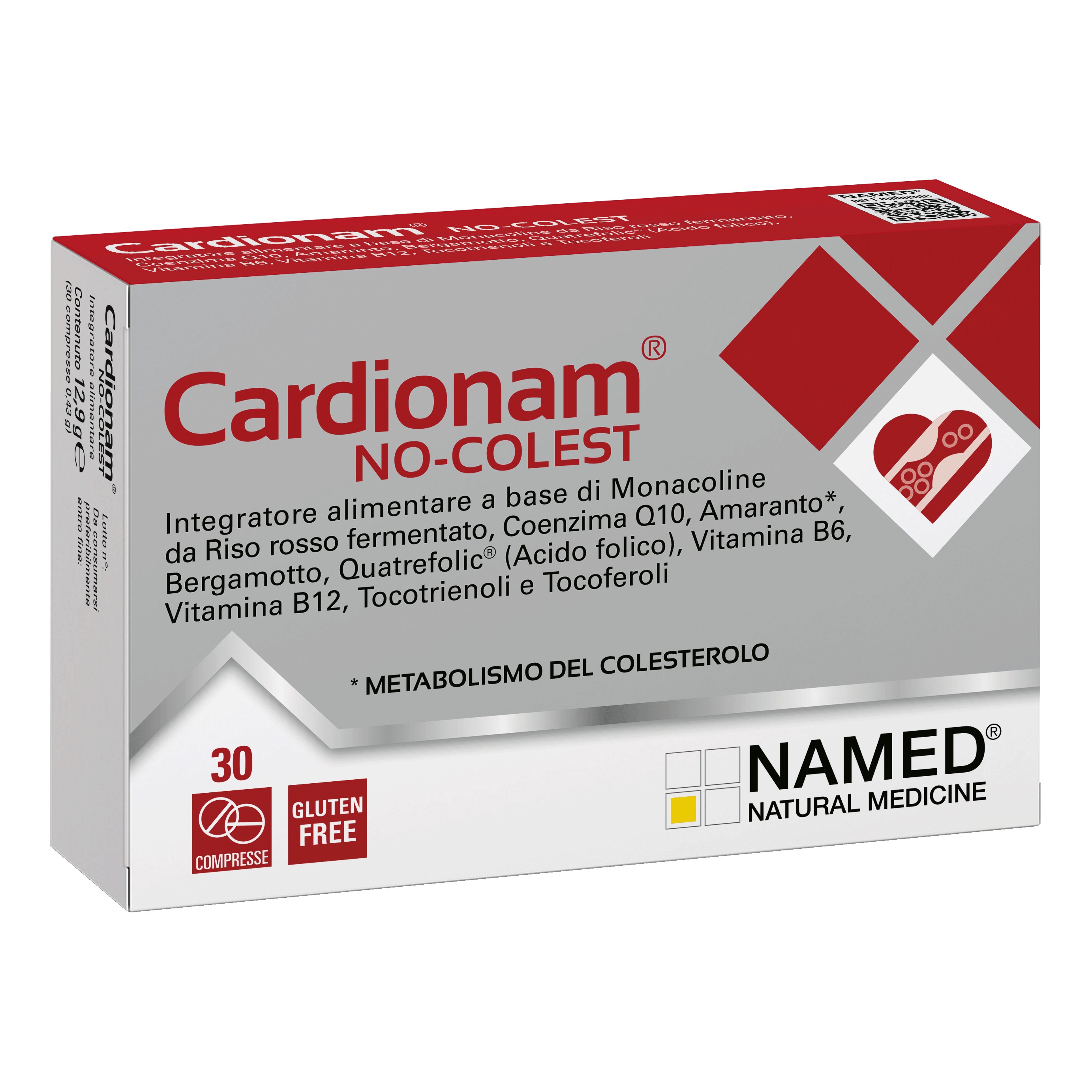 Named Named® Cardionam® No-Colest 12 G Compresse - Immagine 3