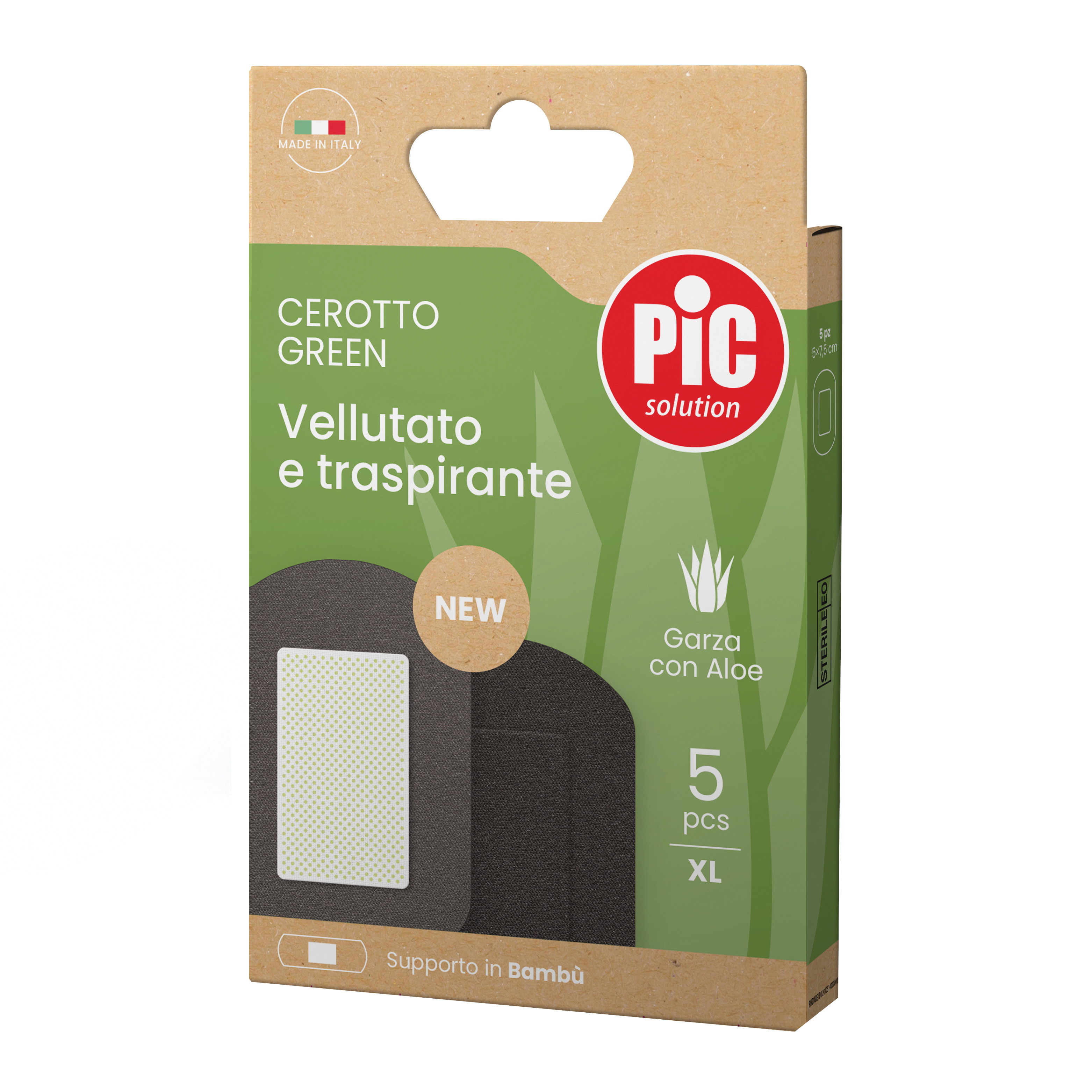 Pikdare Pic Cerotto Green Bambù Aloe Sterile Xl 5 Pz - Immagine 9