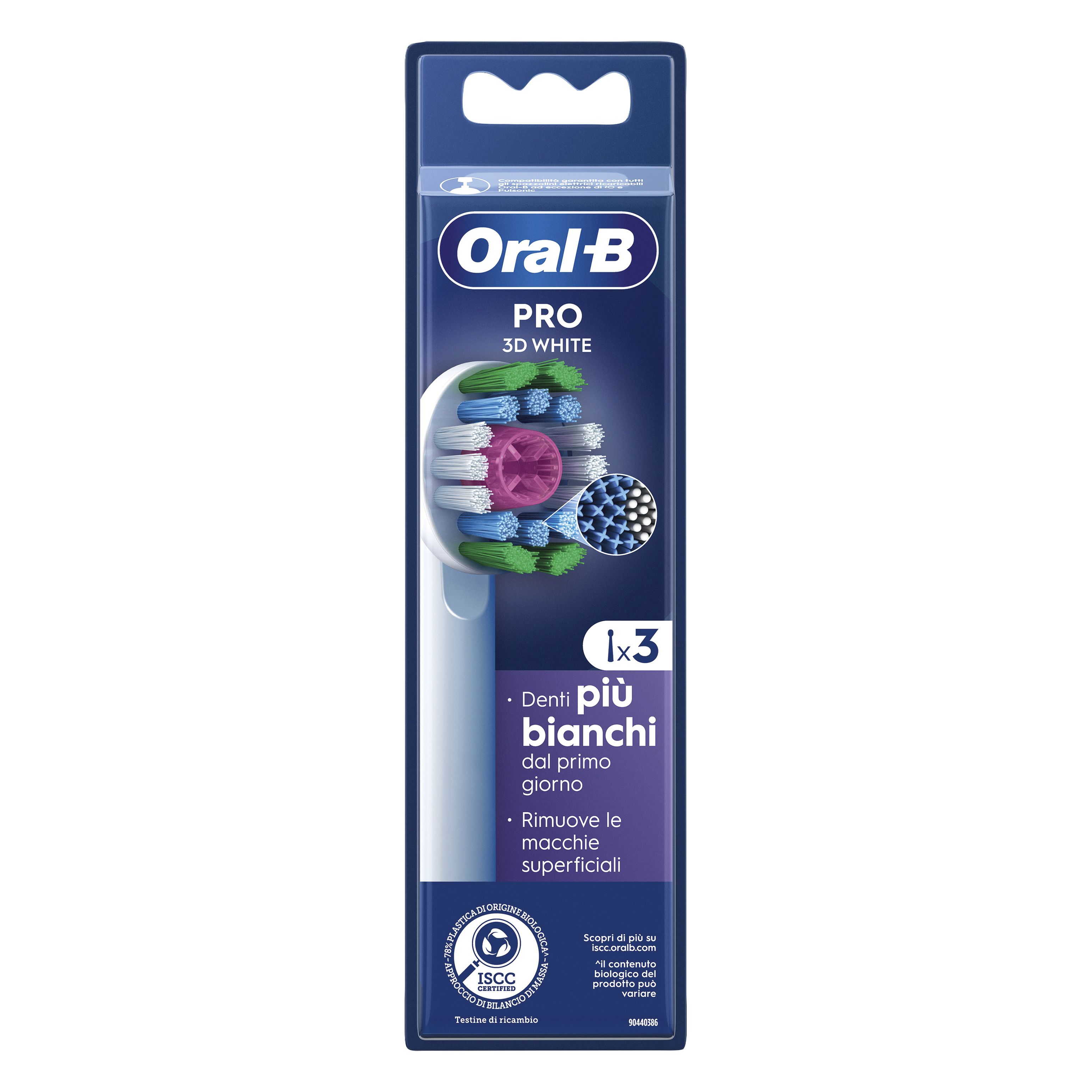 Oralb pw refill 3d white 3pz - Immagine 5