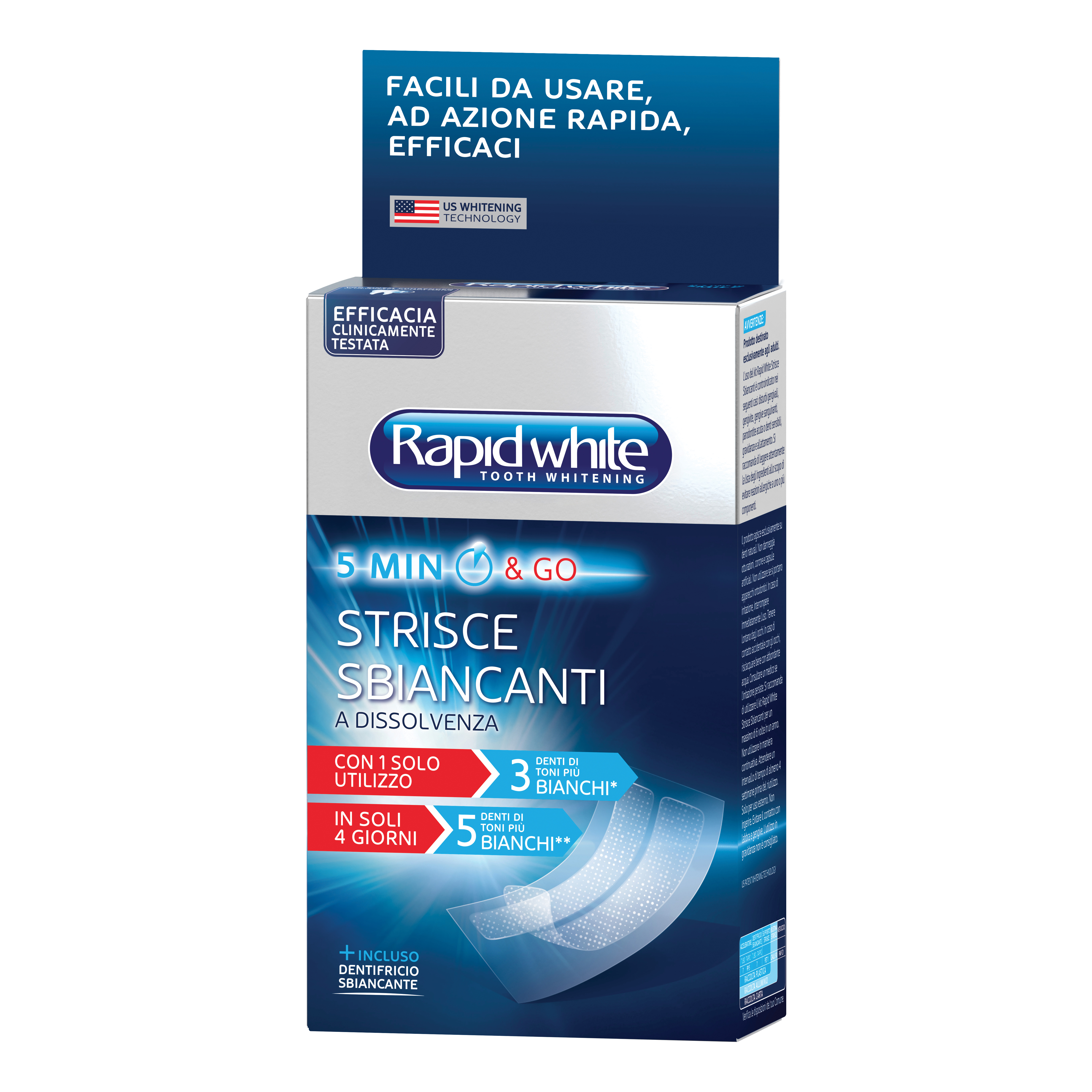 Rapid White Kit Strisce Sbiancanti - Immagine 2