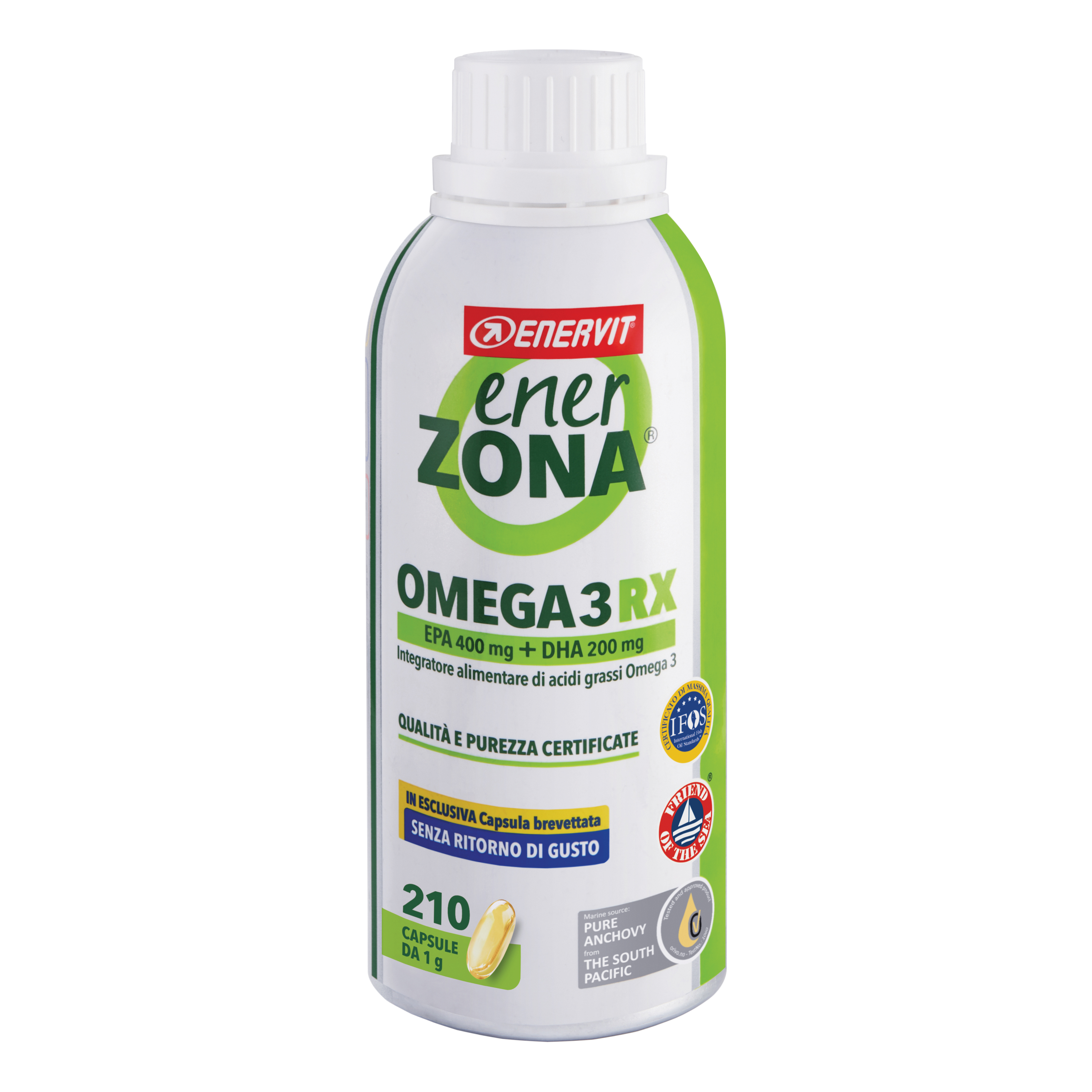 Enervit Enerzona Omega 3Rx 210 Capsule - Integratore Di Omega 3 - Immagine 5