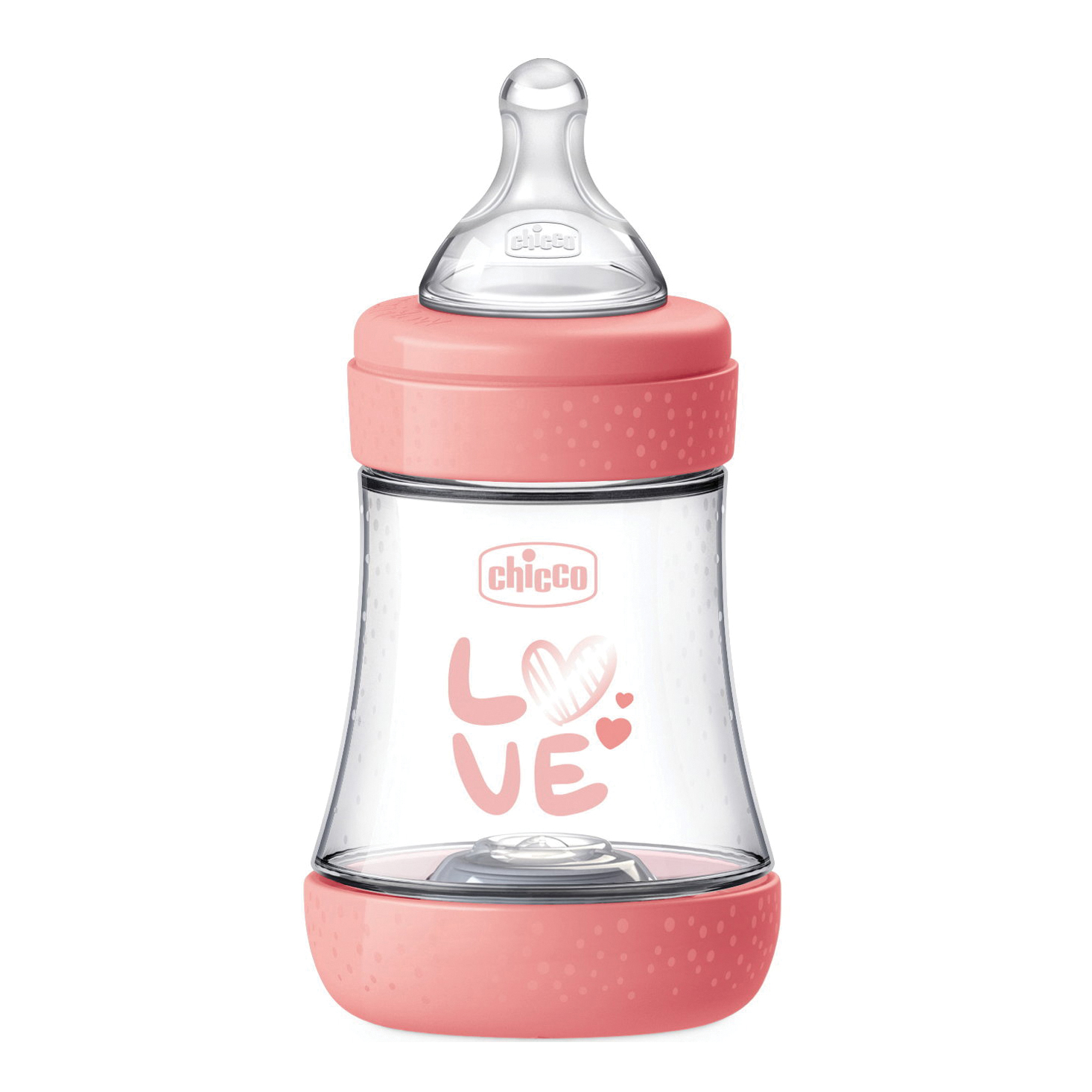 Chicco Biberon Neonato Perfect 5 Biberon Rosa Flusso Lento 0 Mesi+ 150 Ml - Immagine 5