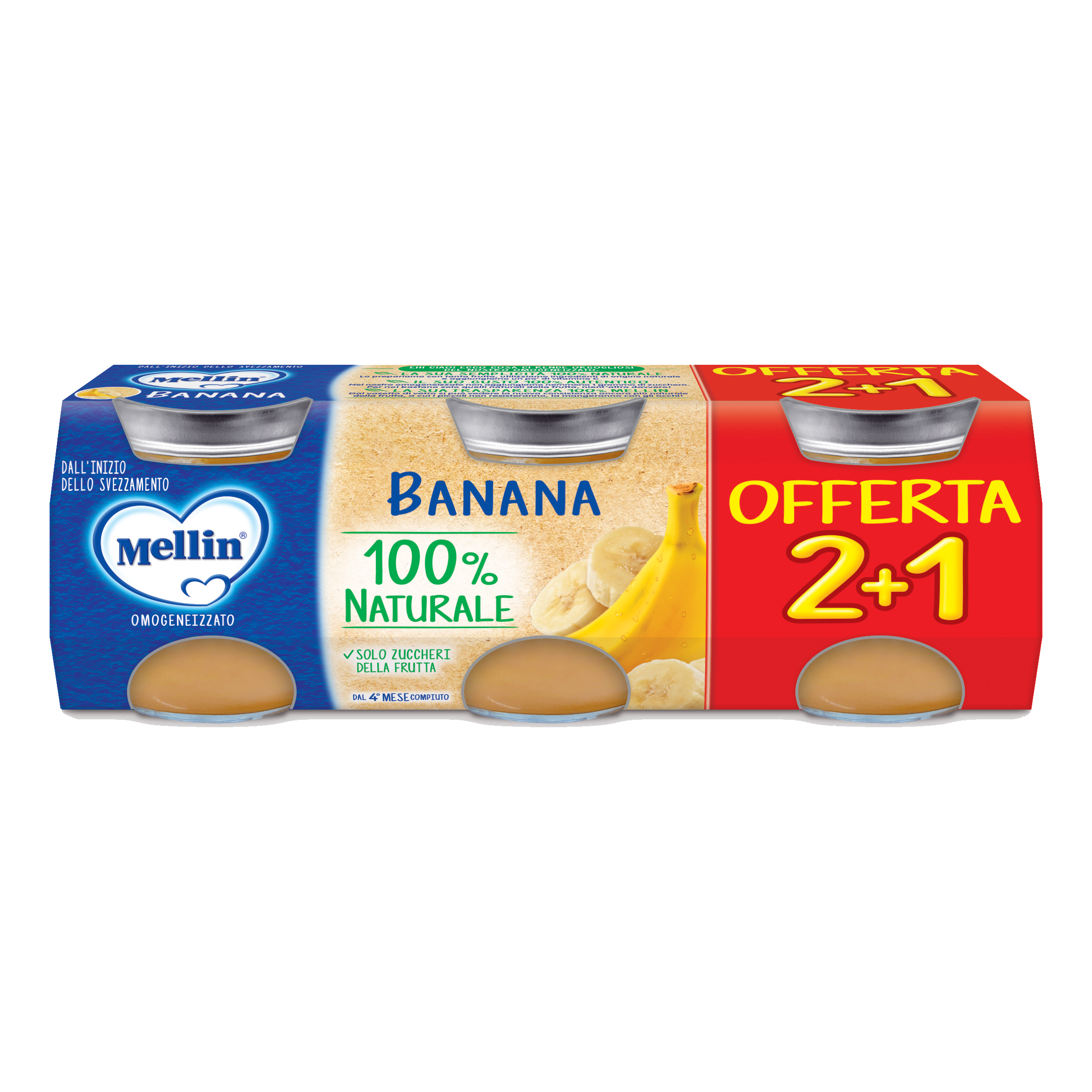 MELLIN OMOG BANANA 3PZ 100G - Immagine 5