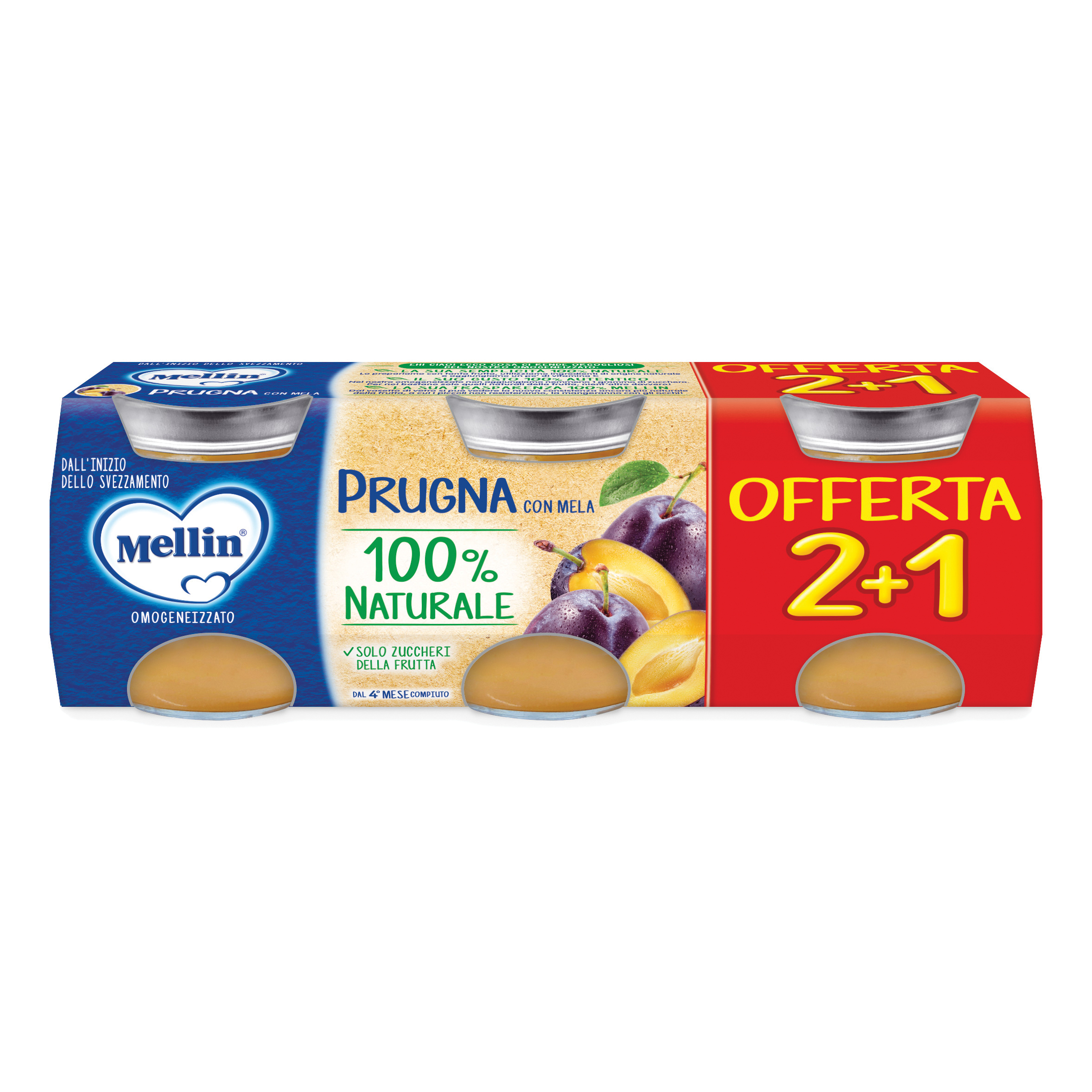 MELLIN OMOG PRUGNA 3PZ 100G - Immagine 4