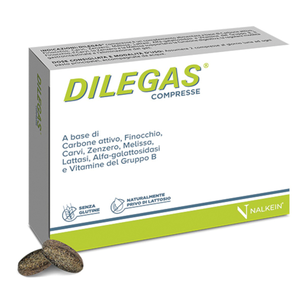 Nalkein Carbone Dilegas Integratore Per Gonfiore E Digestione 30 Capsule Vegetali - Immagine 3
