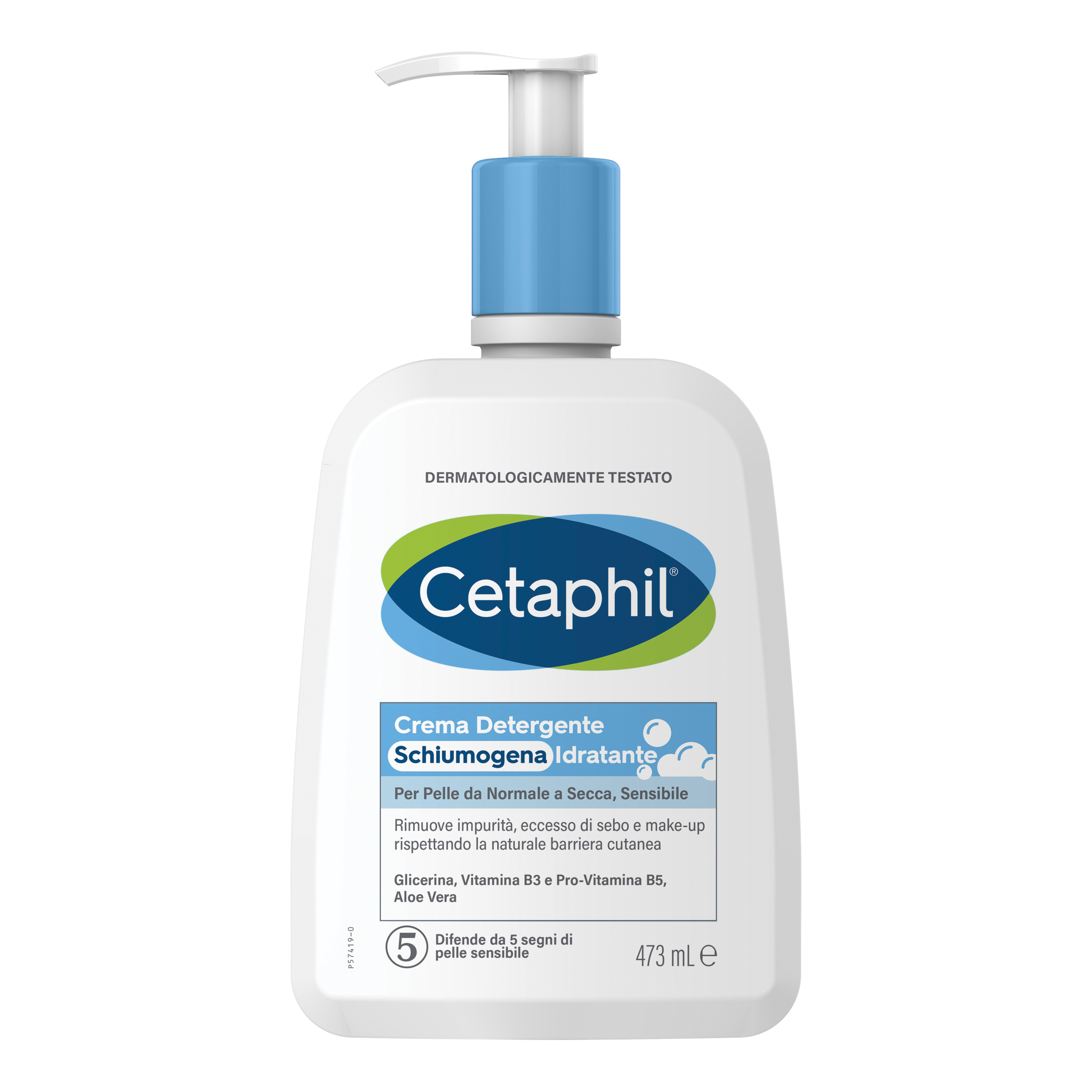 Crema Detergente Schiumogena Idratante 473ml - Cetaphil - Immagine 3