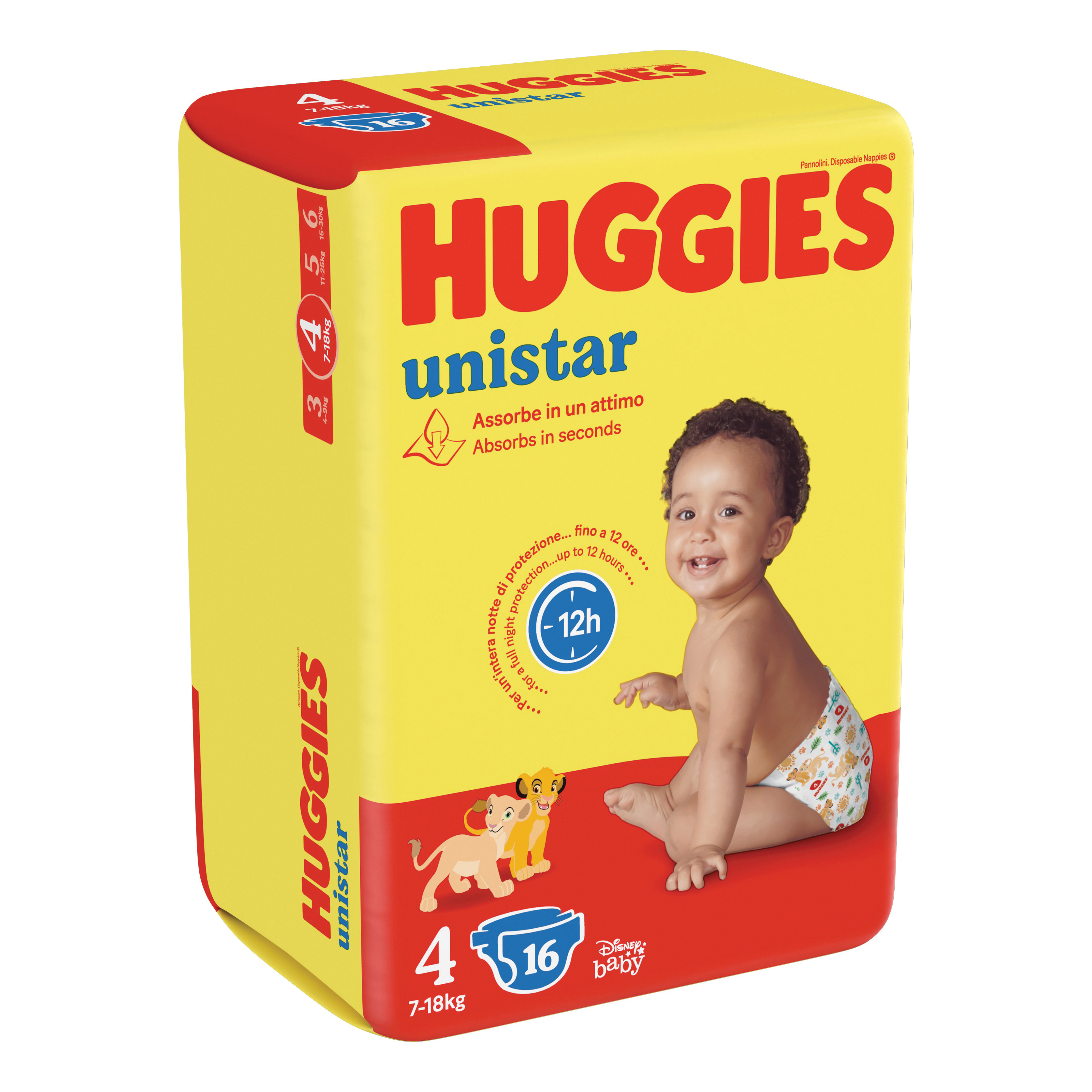 Huggies unistar base 4 16pz - Immagine 5