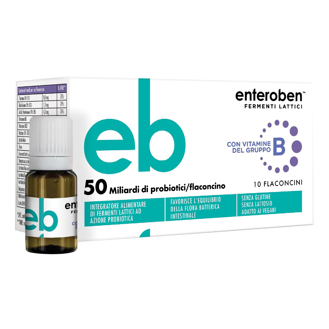 ENTEROBEN 50MLD 10FL 10ML - SCADENZA PRODOTTO 04/27
