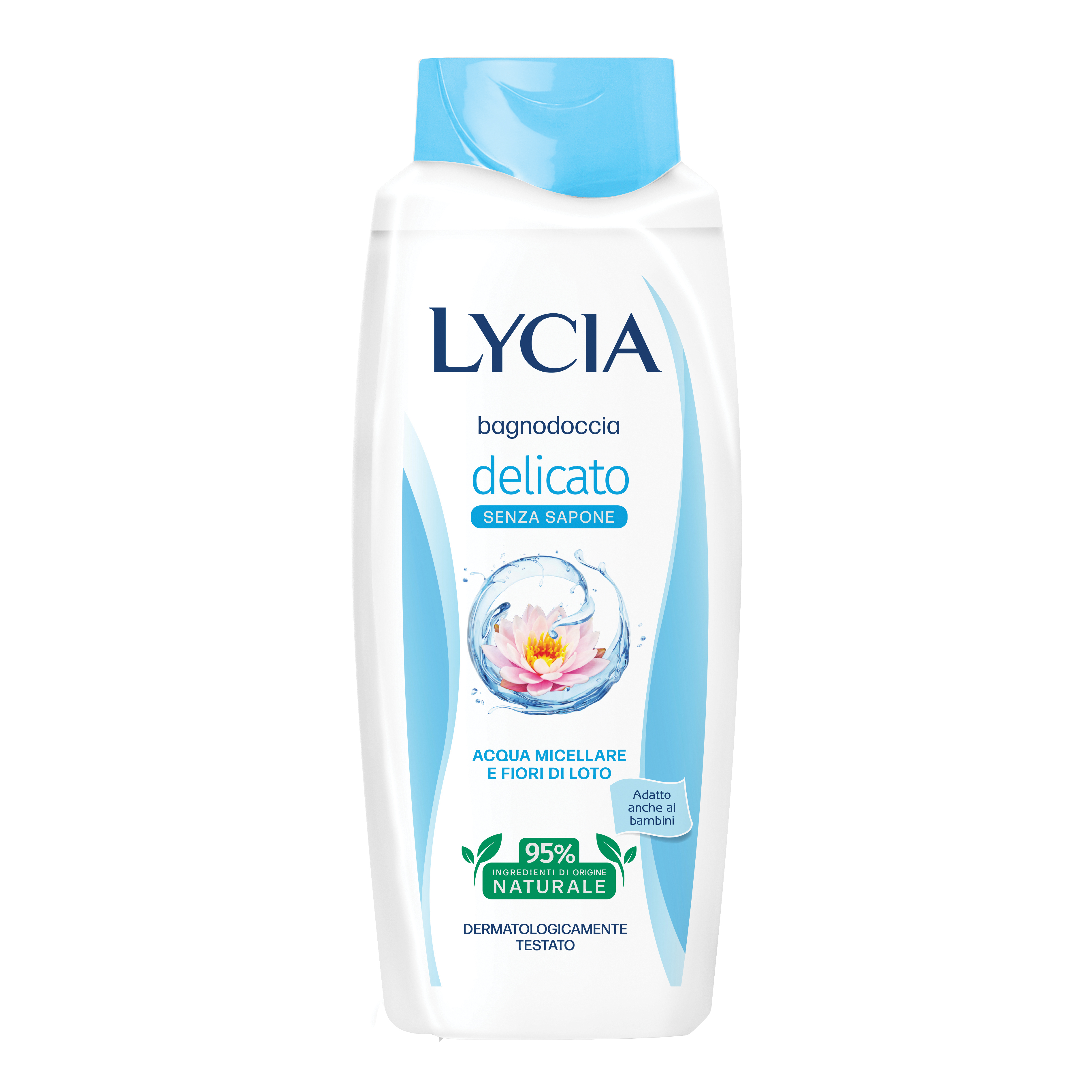 Lycia Bagnodoccia Delicato con Acqua Micellare e Fiori di Loto 750ml - Lycia - Immagine 9
