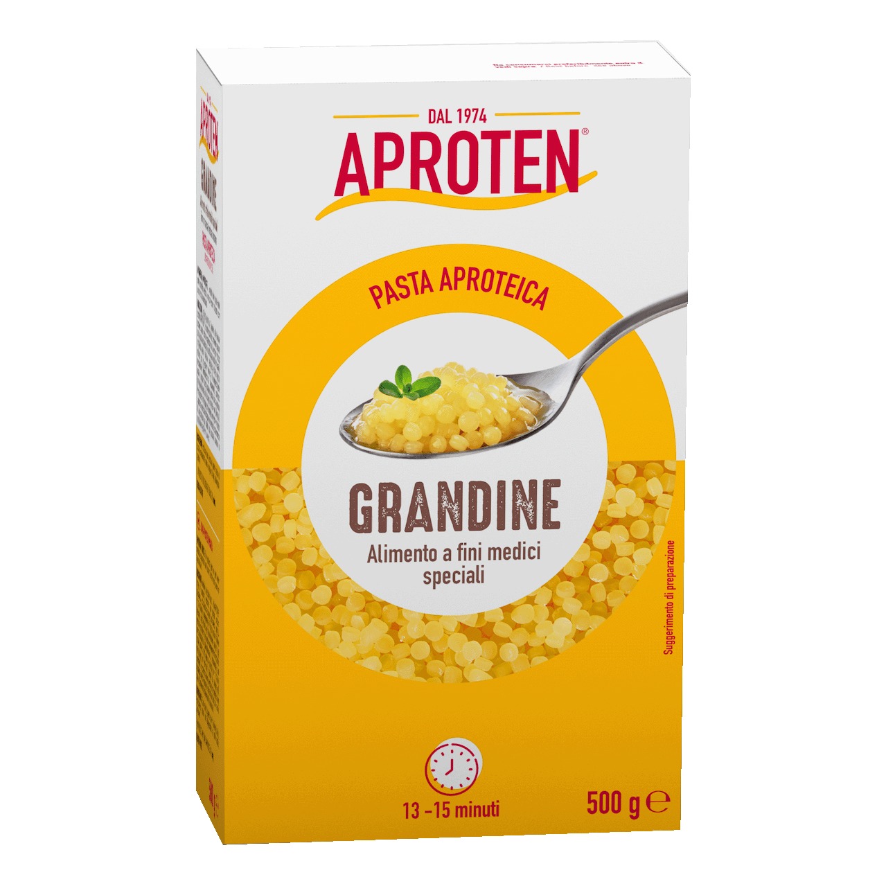 Aproten Pasta Grandine Per Dieta Aproteica 500 G - Immagine 2