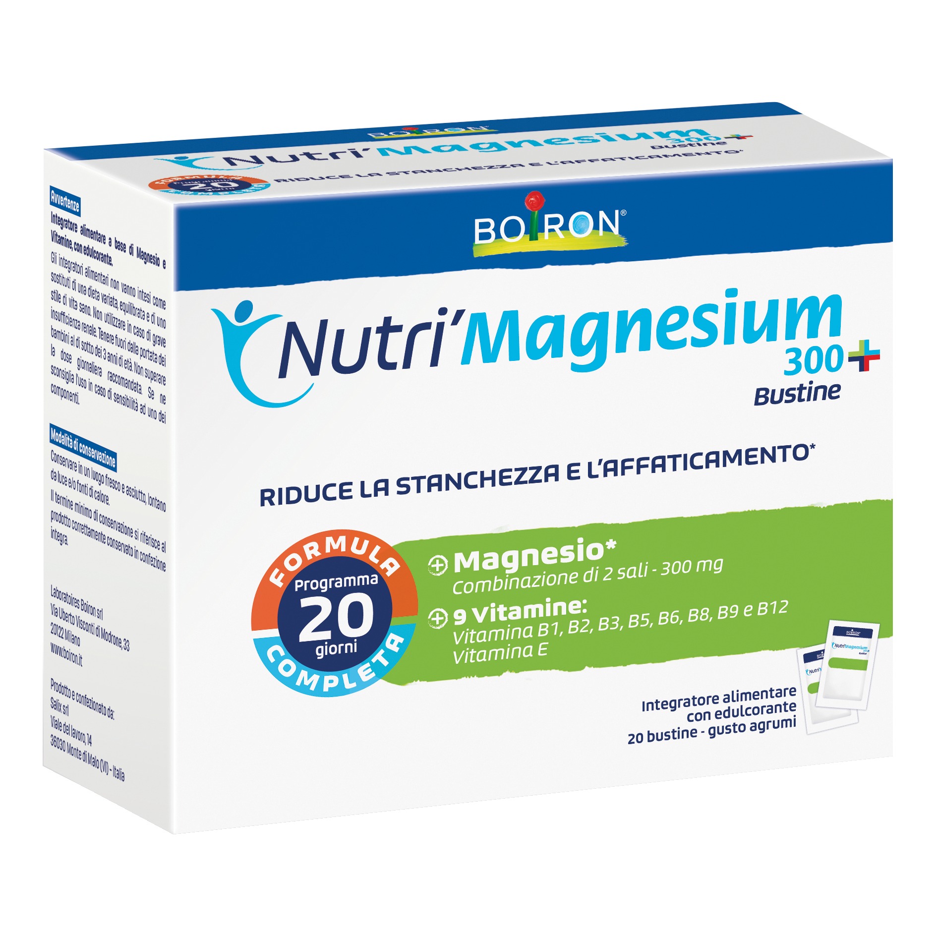 NUTRIMAGNESIUM 300+ 20BUST - scadenza prodotto 02/27