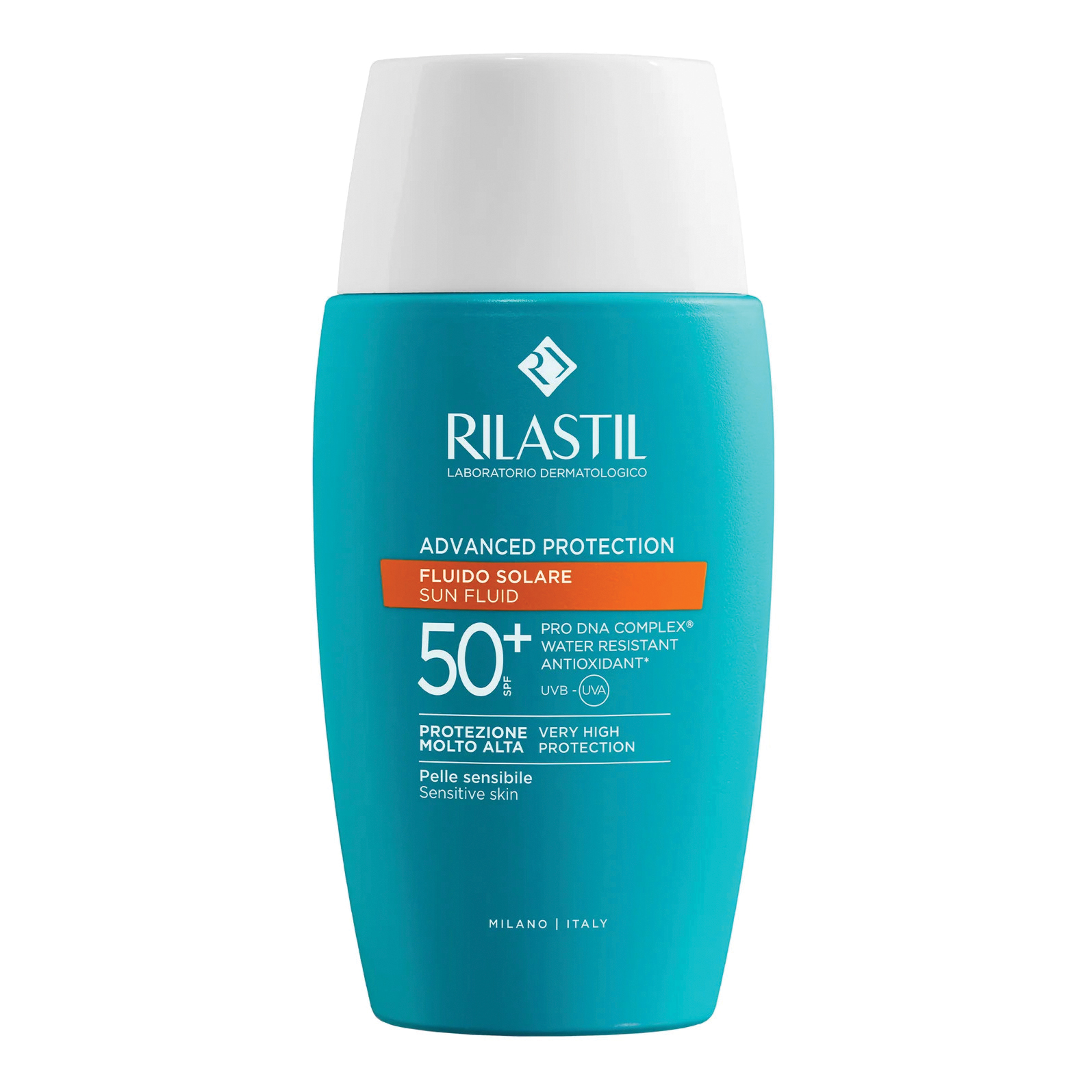 Ist.ganassini Spa Rilastil Advanced Protection Fluido Solare Spf50+ - Protezione Solare Per Pelle Sensibile - 50 Ml - Immagine 8