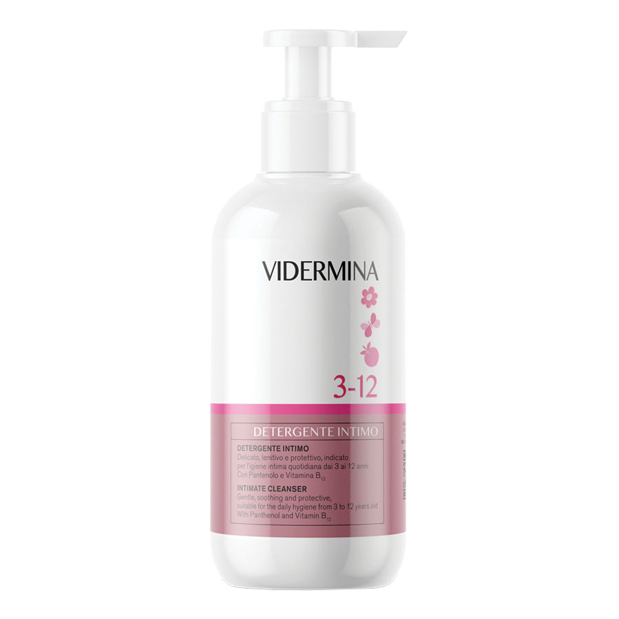Vidermina Intima - Detergente Intimo Quotidiano per Bambini 3-12 Anni