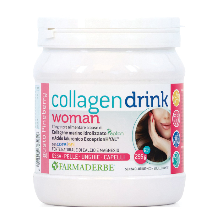 Farmaderbe Collagen Drink Woman 295 G G Soluzione Orale - Immagine 3