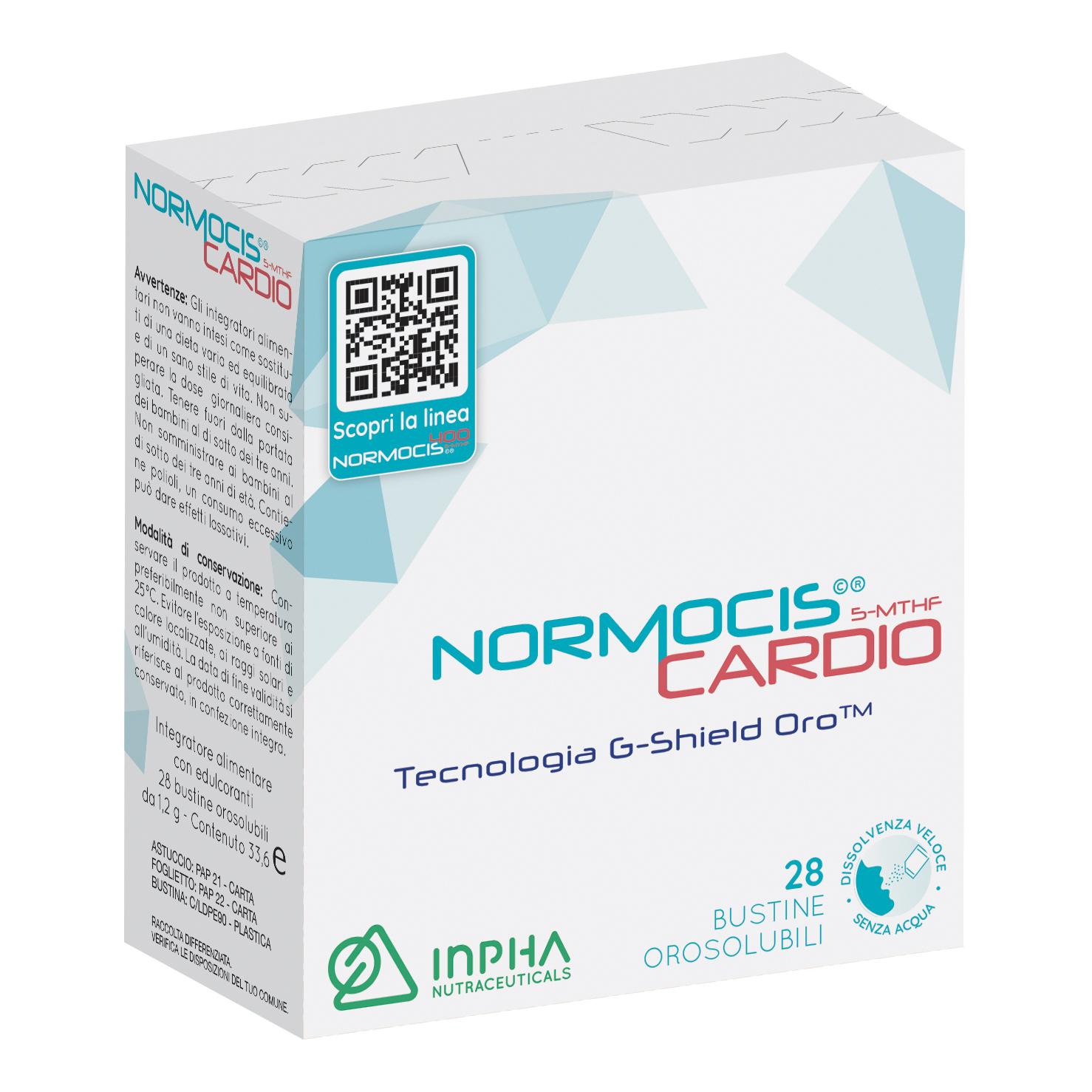 Inpha Normocis Cardio 28 Bustine Orosolubili - Immagine 3