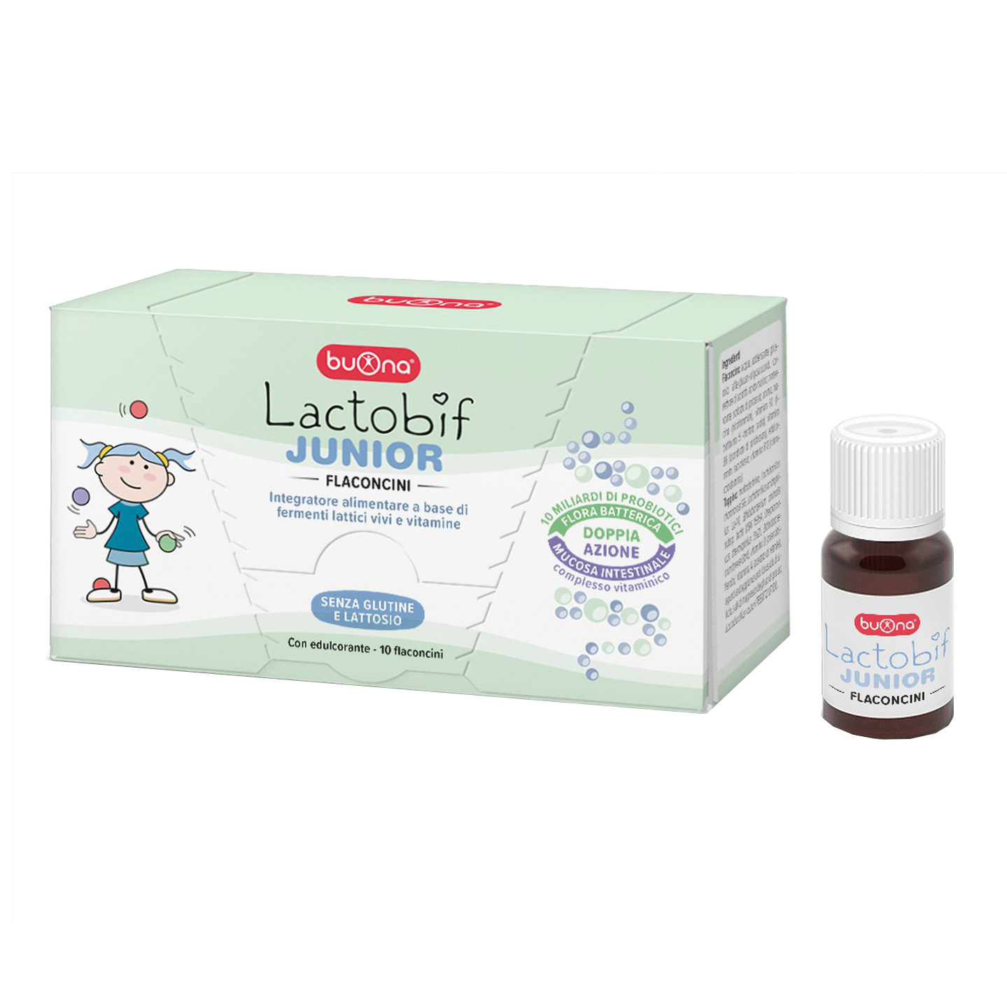 Steve Jones Lactobif Junior Flaconcini 100 Ml Soluzione Orale Bambino - Immagine 3