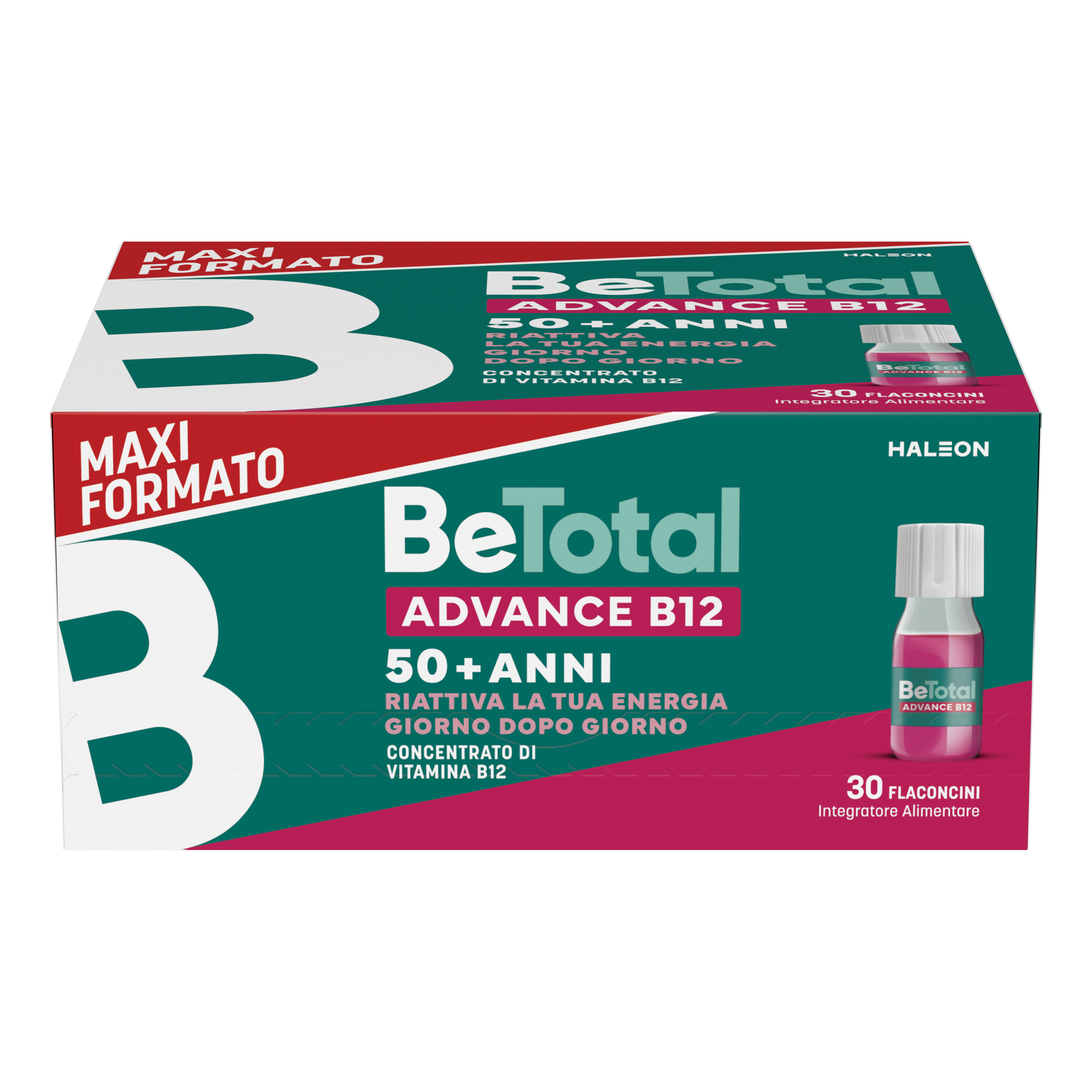 Be-Total Rossi Advance B12 30 Flaconcini Da 7 Ml - Immagine 4
