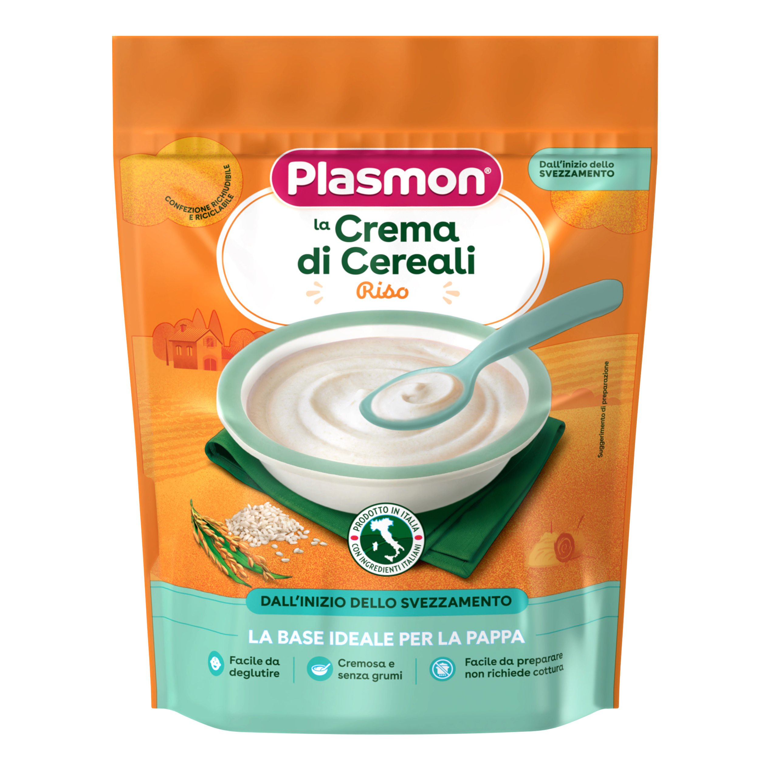 Plasmon Crema Cereali Di Riso Per Pappe 200 G - Immagine 3