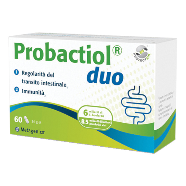Metagenics Probactiol Duo Integratore Per Intestino Formato Convenienza 60 Capsule - Immagine 3