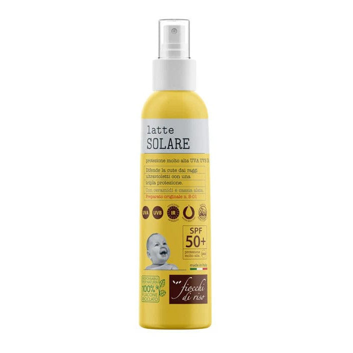 Set 2 Pezzi Latte Solare Spray con Doposole IN OMAGGIO Fiocchi Di Riso - Immagine 3