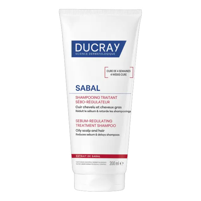 Ducray Sabal - Shampoo Trattante Seboriduttore 200 ml - Immagine 5