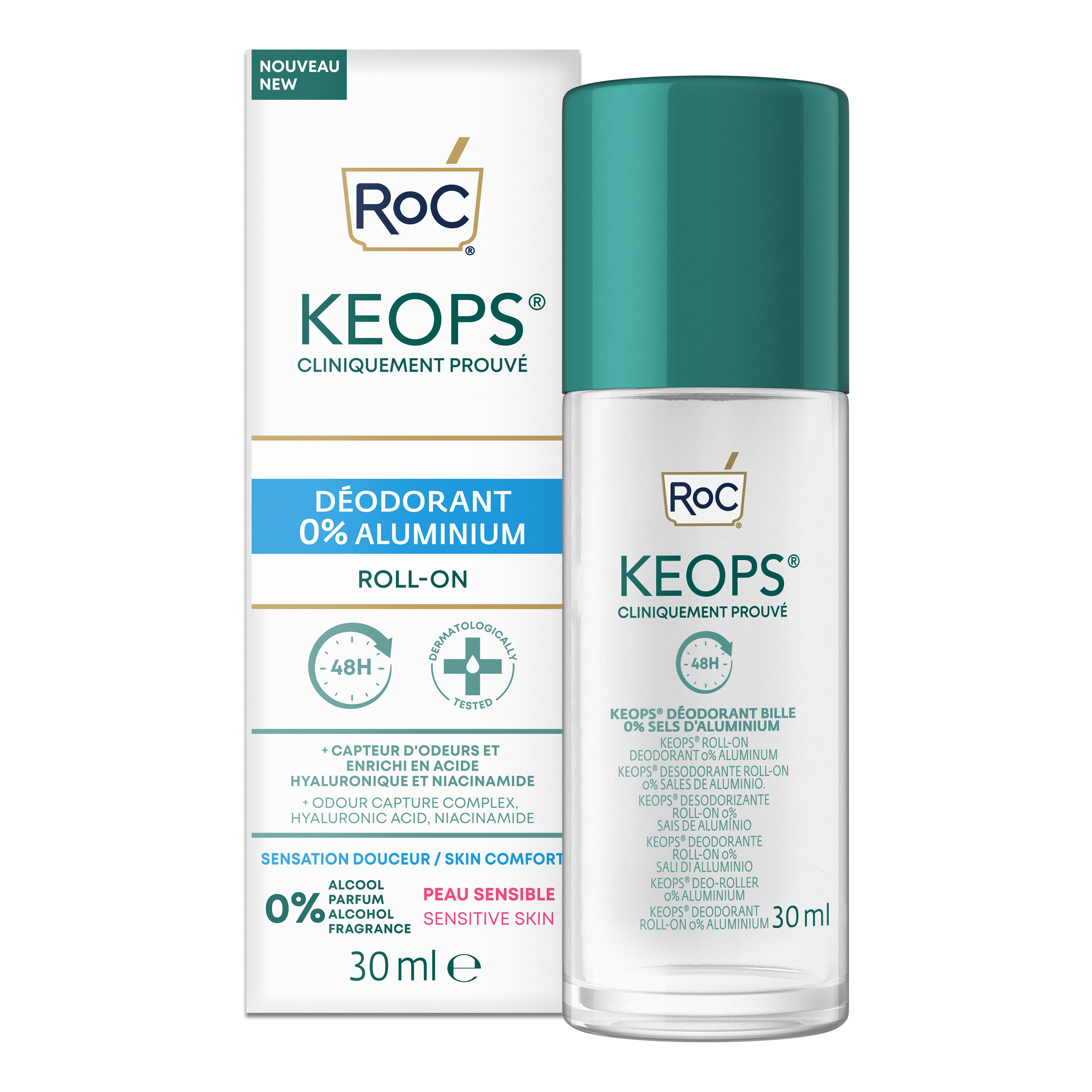 Roc Opco Llc Roc Keops Deodorant Roll On - Immagine 2
