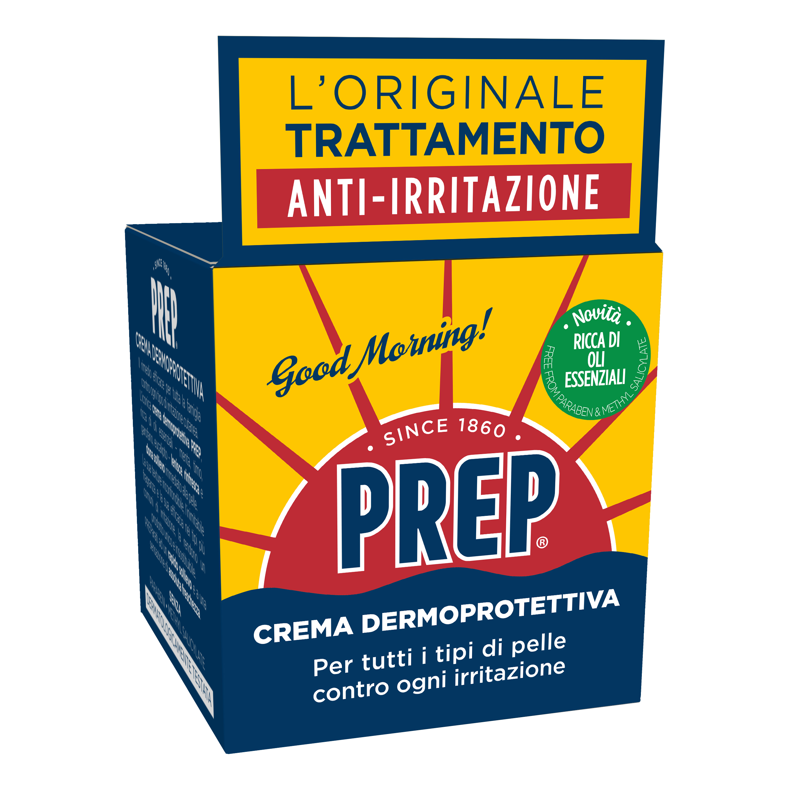 4 Vasi PREP Crema Dermoprotettiva Tutti i tipi di Pelle contro ogni Irritazione - Immagine 5