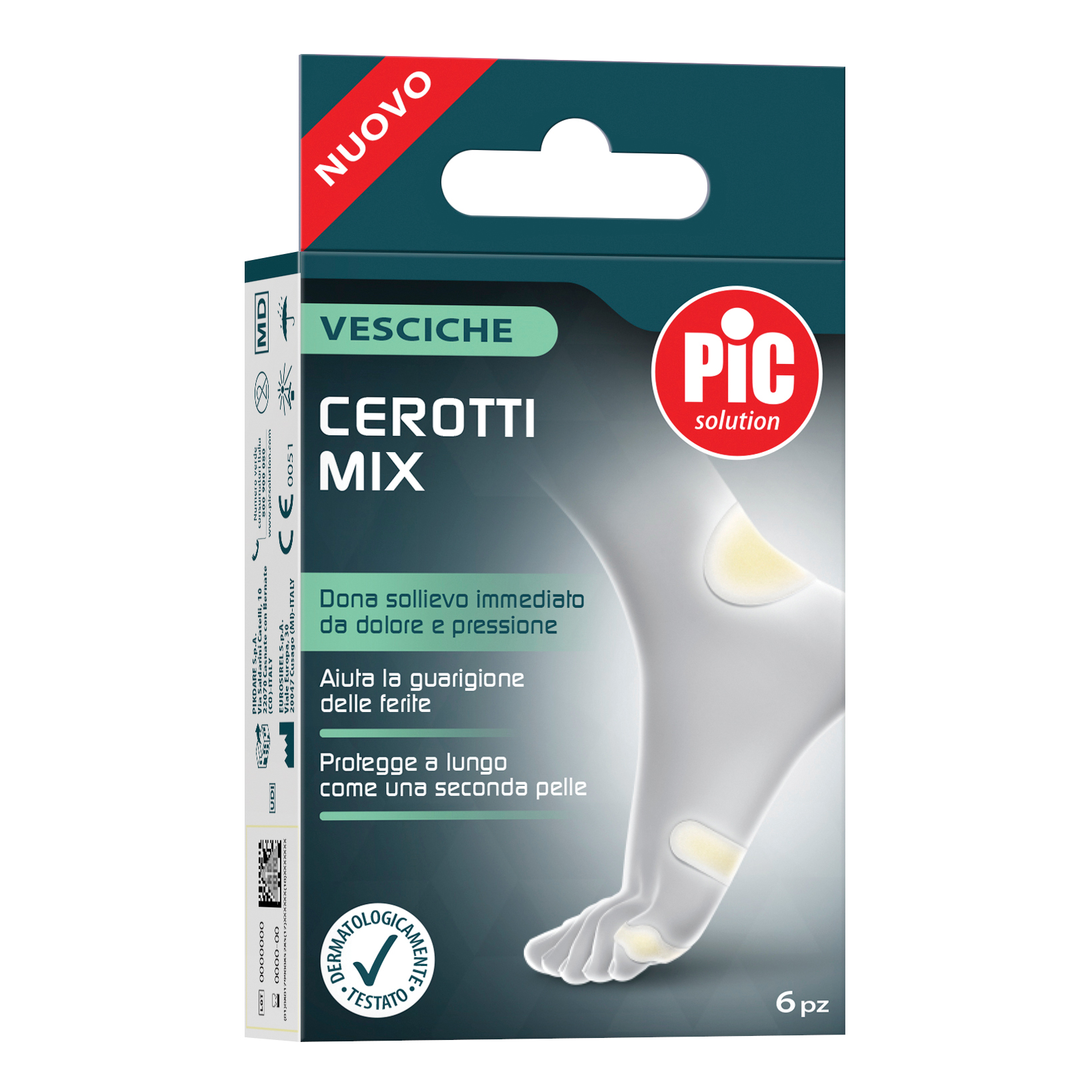 PIC Cerotti Mix per Vesciche Idrocolloidali 6 Pezzi - Pikdare - Immagine 6