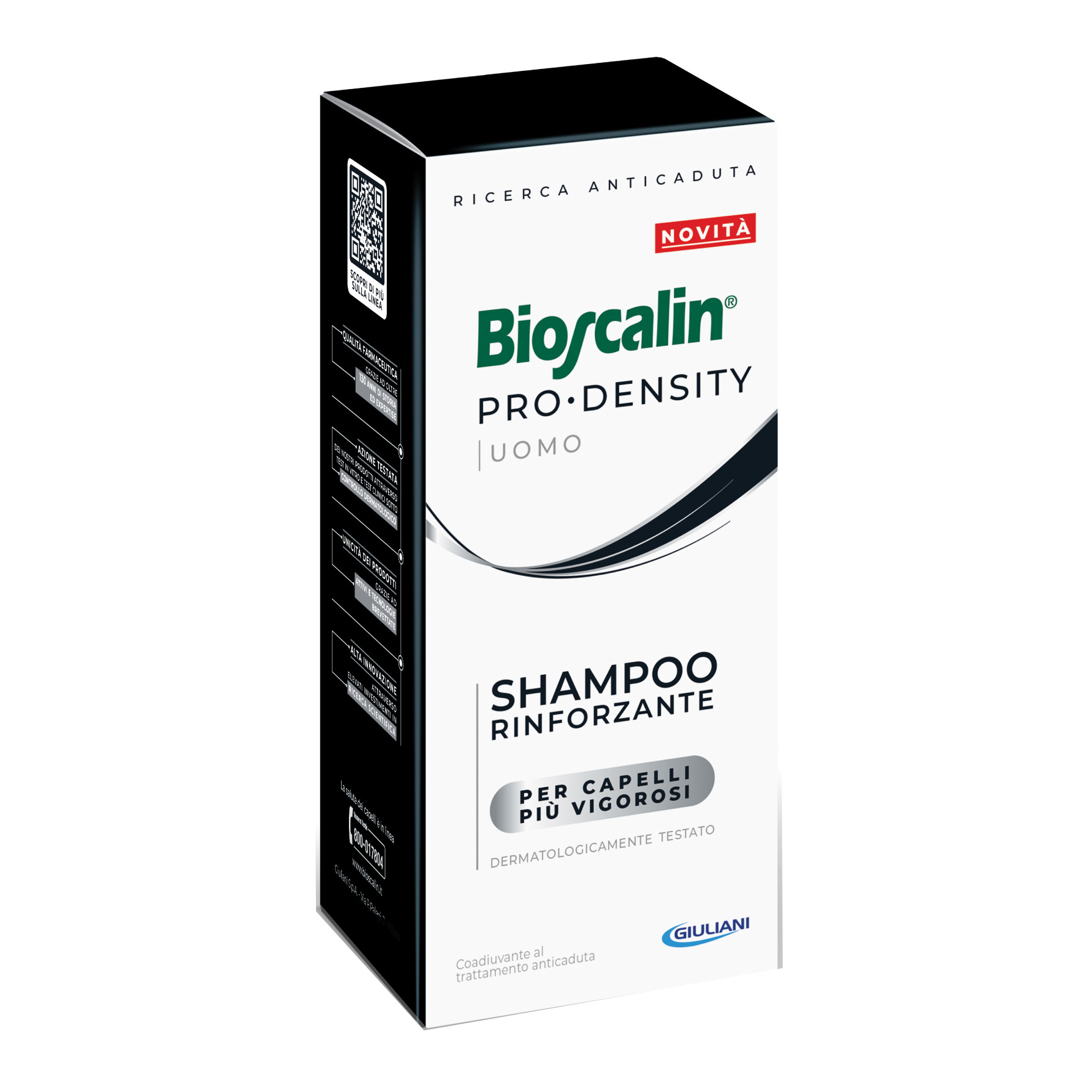 Bioscalin Uomo Pro Density Shampoo Rinforzante Capelli 200Ml - Immagine 3