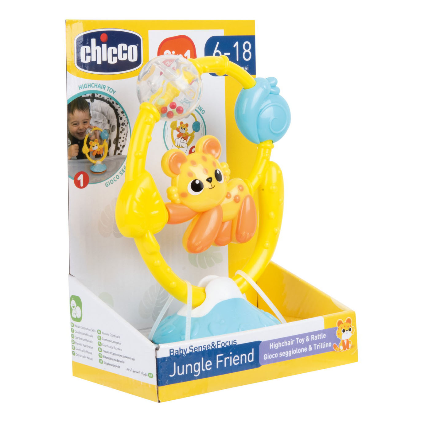 Gioco Per Seggiolone Amico Della Giungla Chicco - Immagine 7
