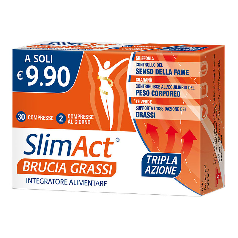 Verde Slim Act Brucia Grassi 30Cpr - Immagine 5