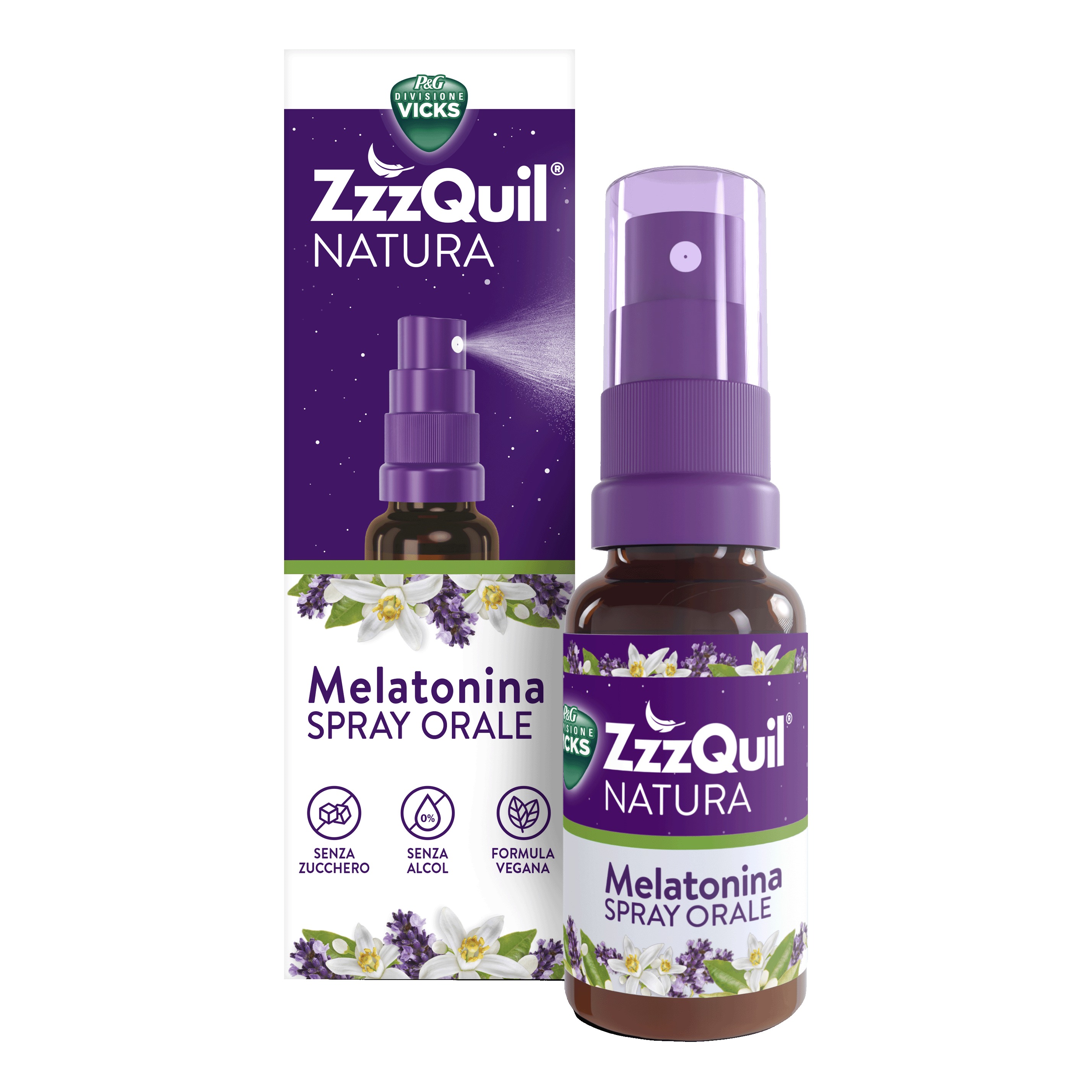 ZzzQuil Natura Spray Melatonina Sublinguale 30ml - Immagine 4