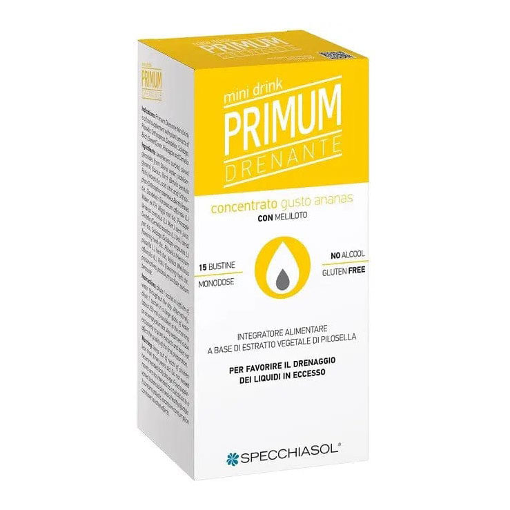 Primum Drenante Anti Cellulite 15 Mini Drink Gusto Ananas - Immagine 3