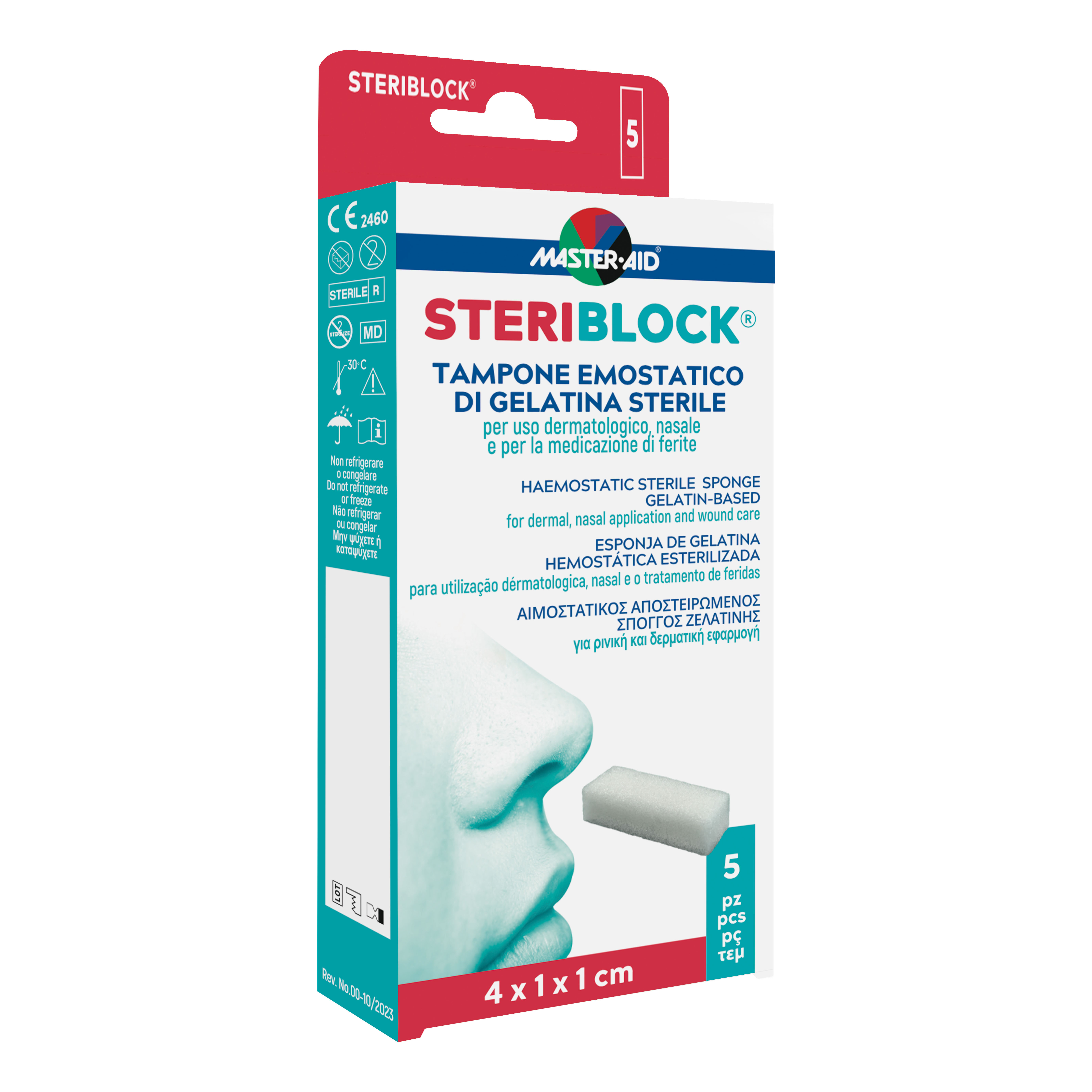 Pietrasanta Pharma Master Aid Steriblock Tampone Emostatico - Immagine 3