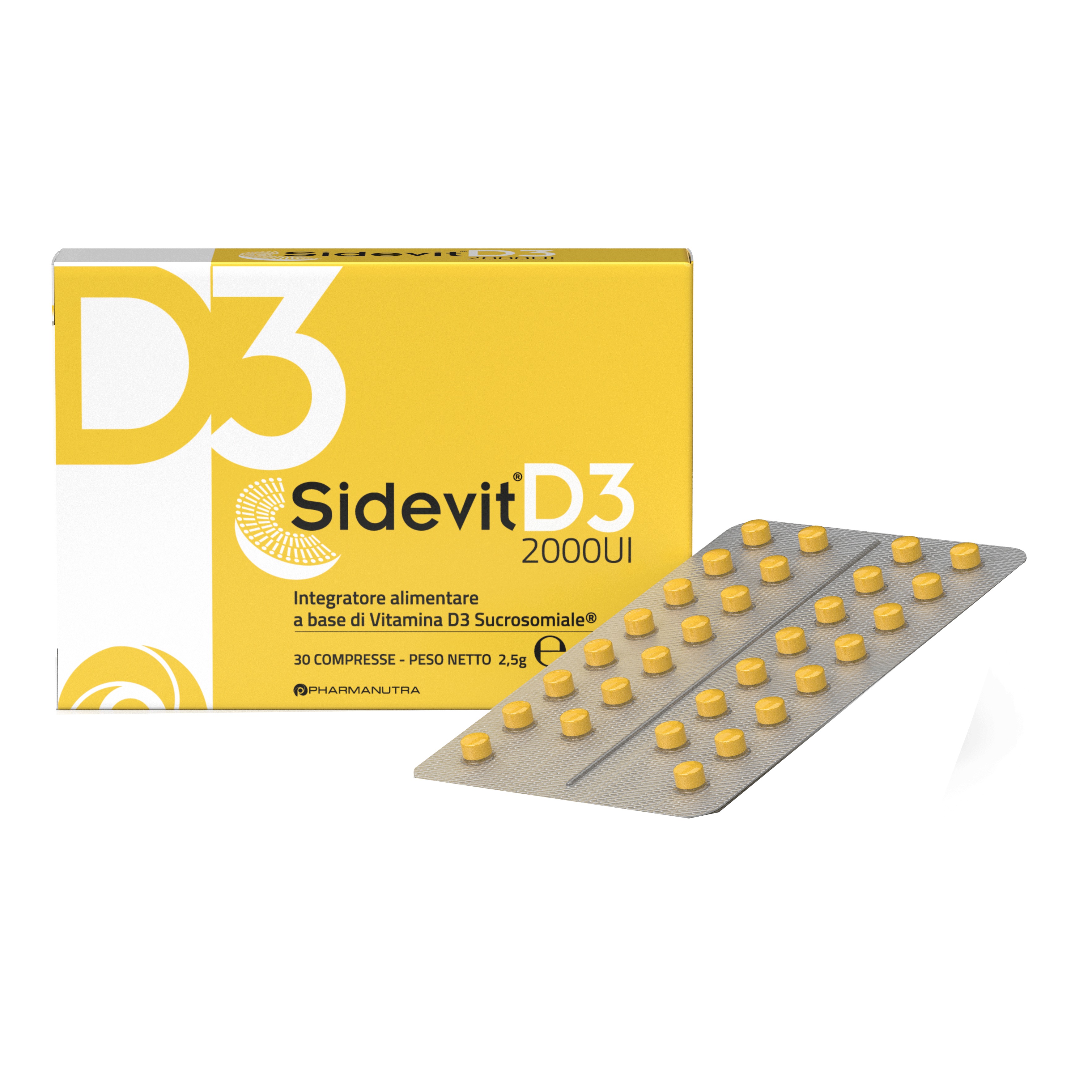 Pharmanutra Spa Sidevit D3 2000Ui 30Cpr - Immagine 8