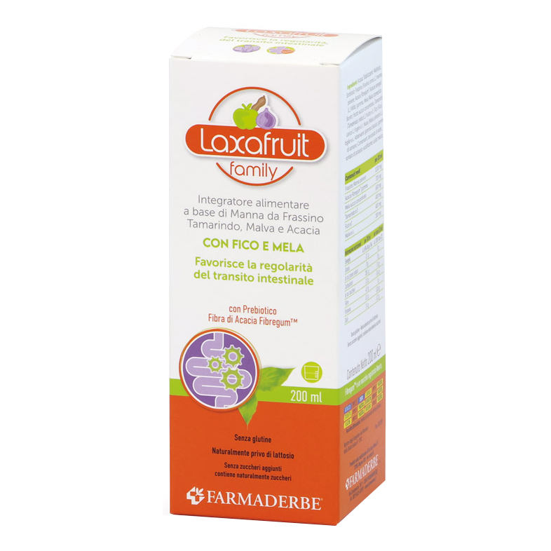 Farmaderbe Laxafruit Family 200 Ml Per Intestino Regolare - Immagine 3