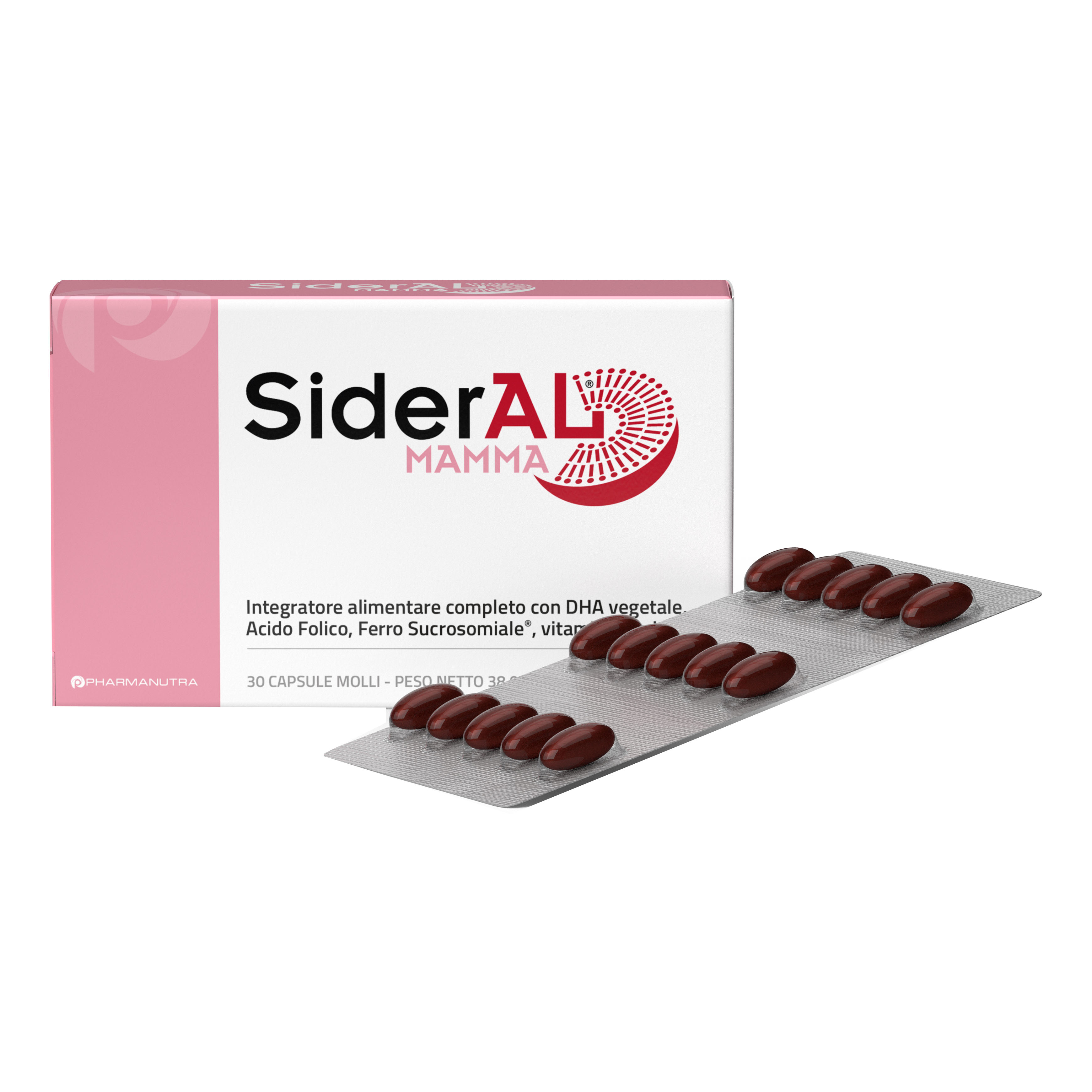 Sideral Mamma 30 capsule Molli - Integratore per la gravidanza - Immagine 3