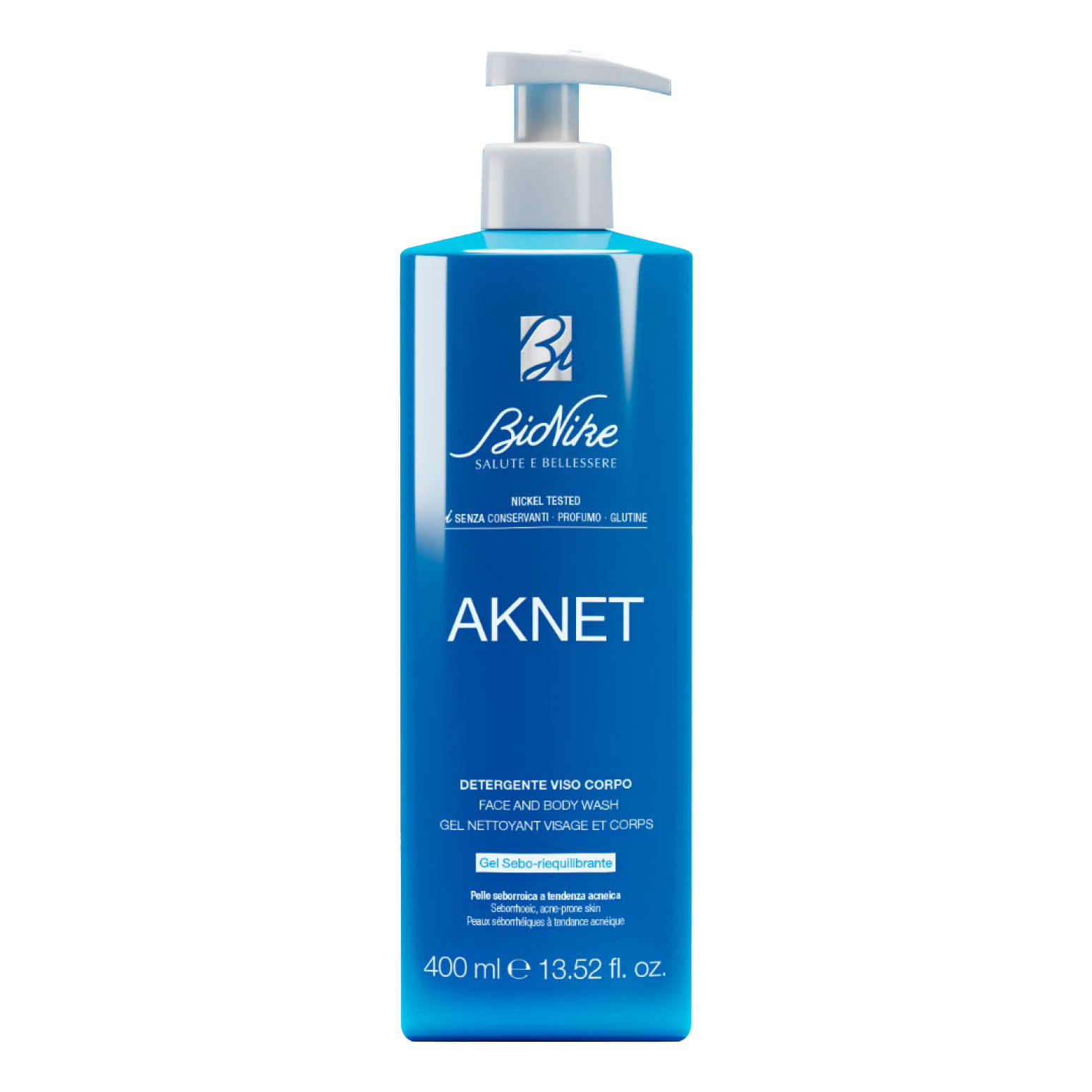 Bionike Aknet Detergente Viso Corpo Purificante E Seboregolatore 400Ml - Immagine 6