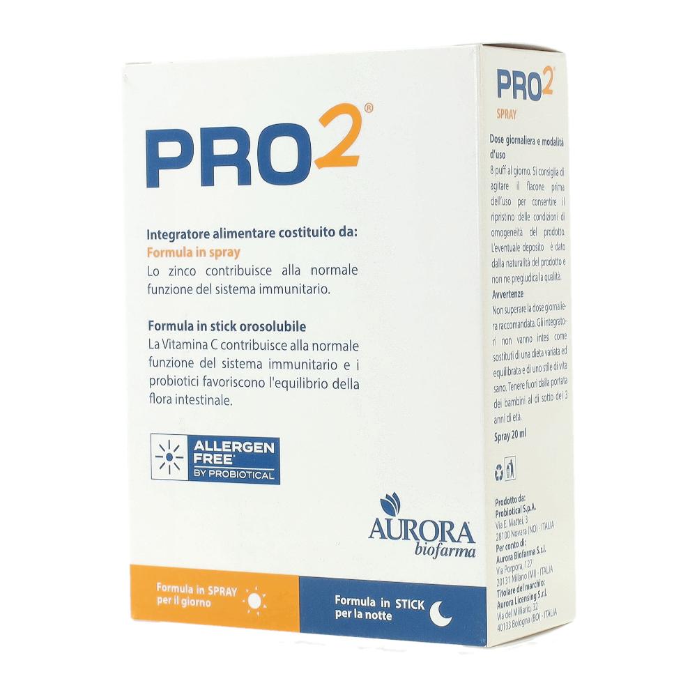 Aurora Biofarma Srl Pro2 Spray 20Ml+14Stick - Immagine 3