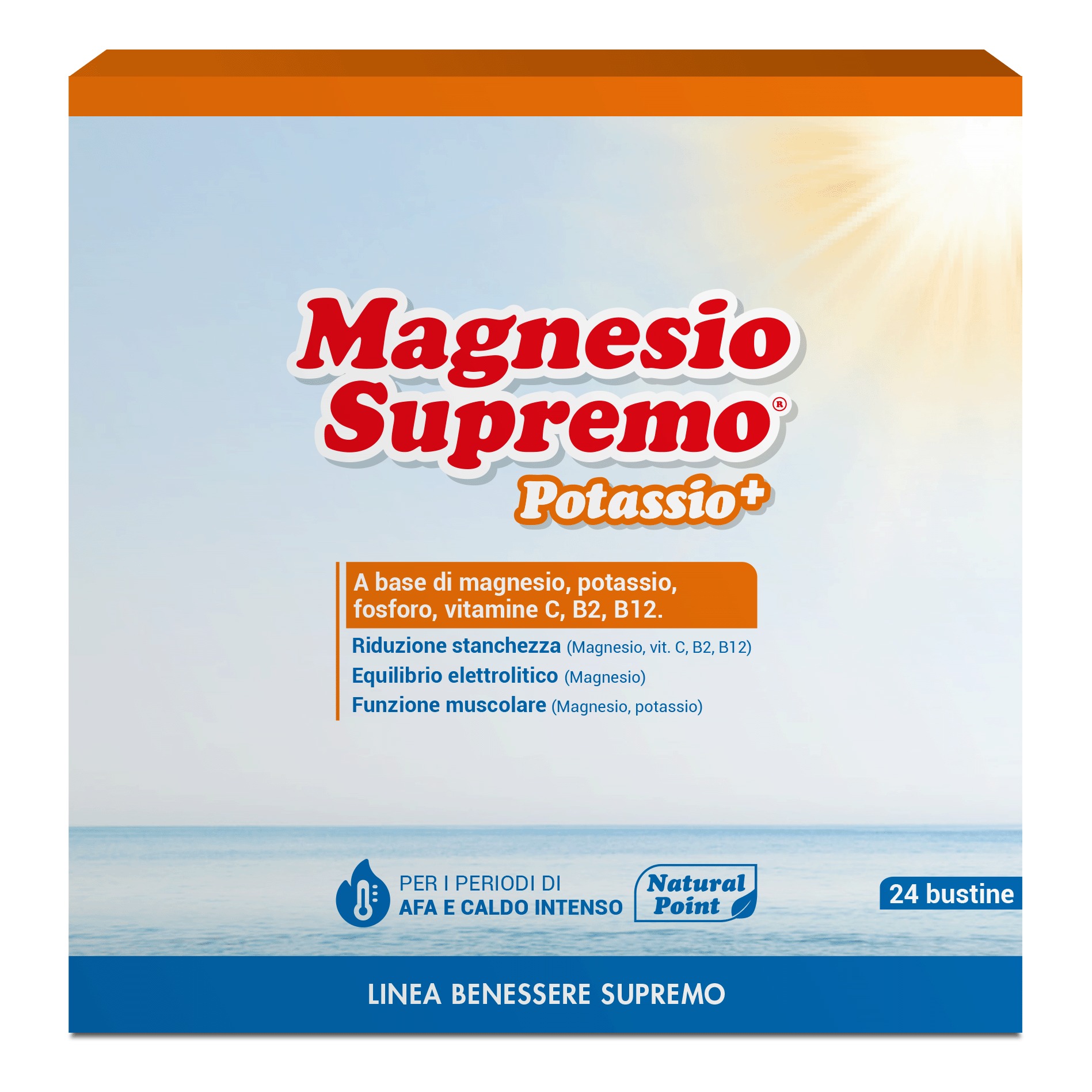 Magnesio Supremo Potassio+ 24 Bustine - Integratore Per Il Tono E L'Energia - Immagine 5