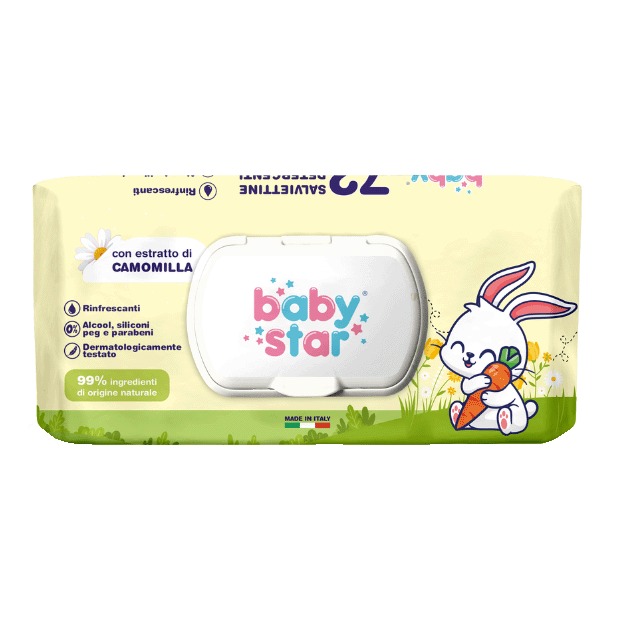 BABYSTAR SALV BEBE' CAMOM 72PZ