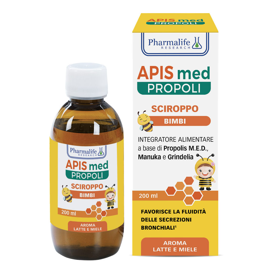 Apis Med Propoli Sciroppo Per Bimbi Da 200ml - Immagine 2