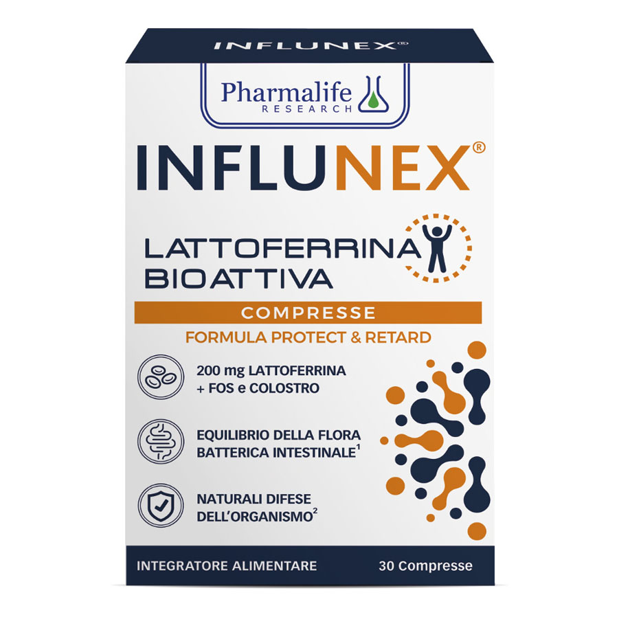Influnex Lattoferrina Bioattiva 30 Compresse - Immagine 2