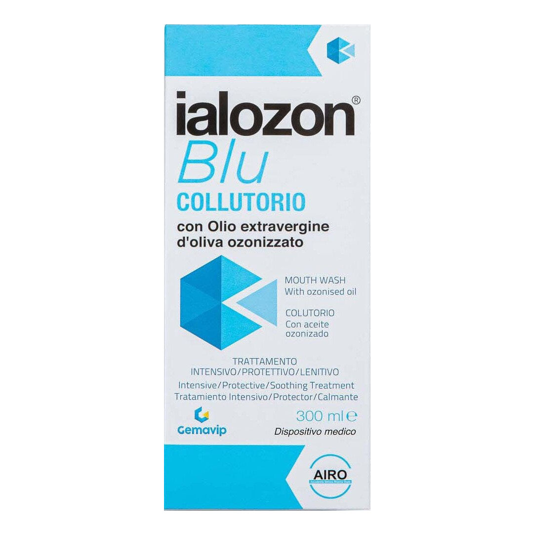 GEMAVIP Ialozon Blu - Collutorio 300 Ml - Immagine 3